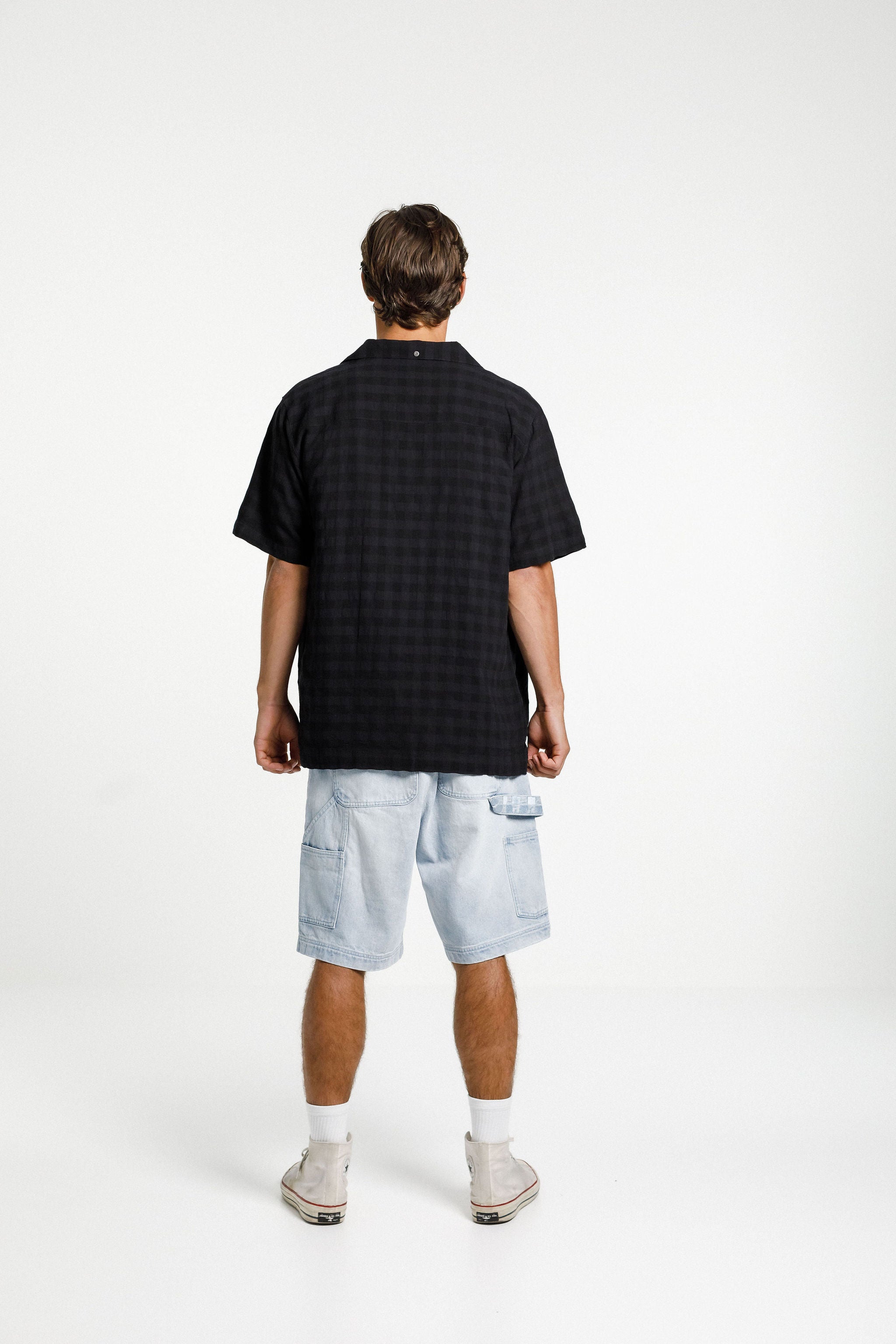 Trope Shirt - Black Check