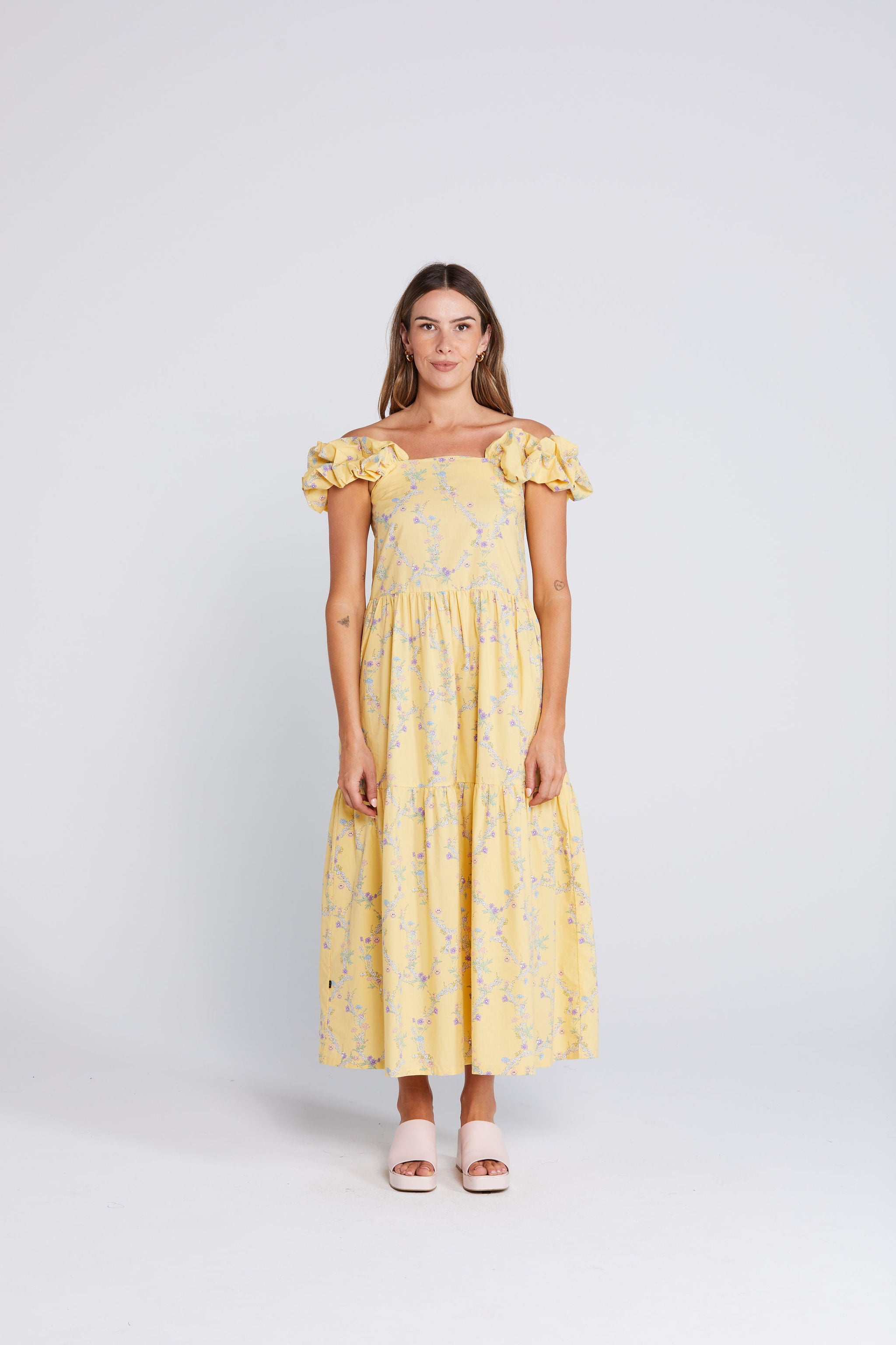 Ziggy Ruffle Dress - Sunny Smiles