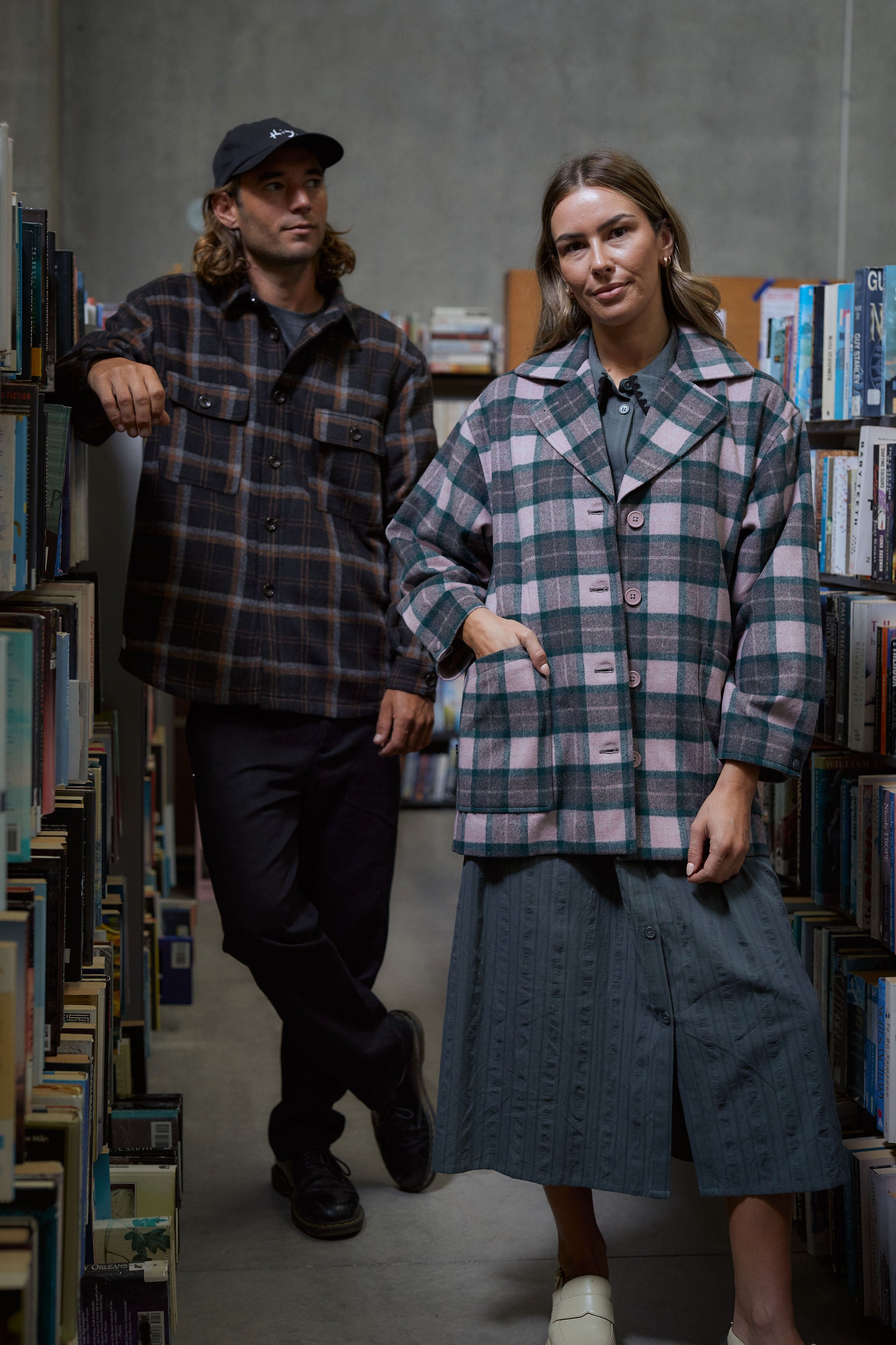 Tillie Coat - Emerald Blush