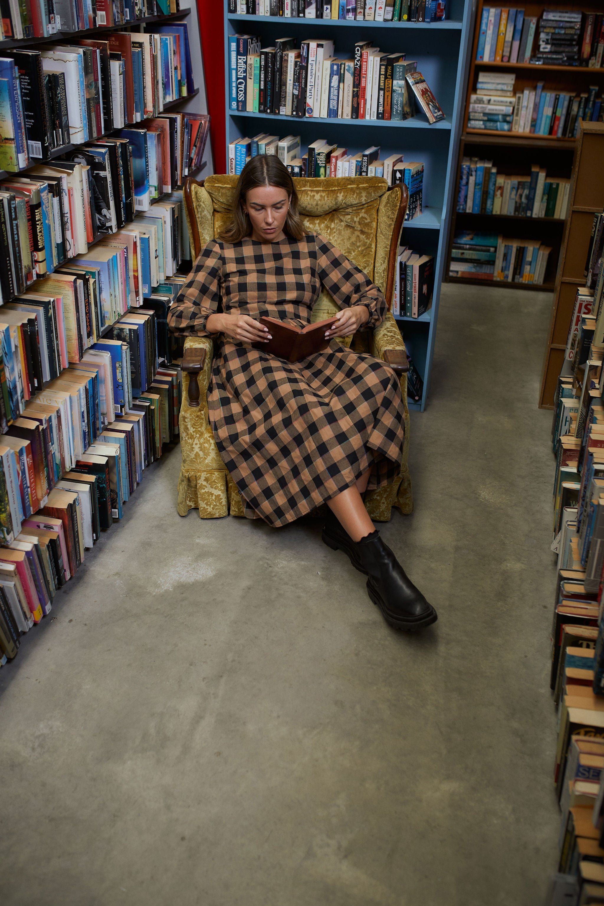 Pippo Dress - Cocoa Check