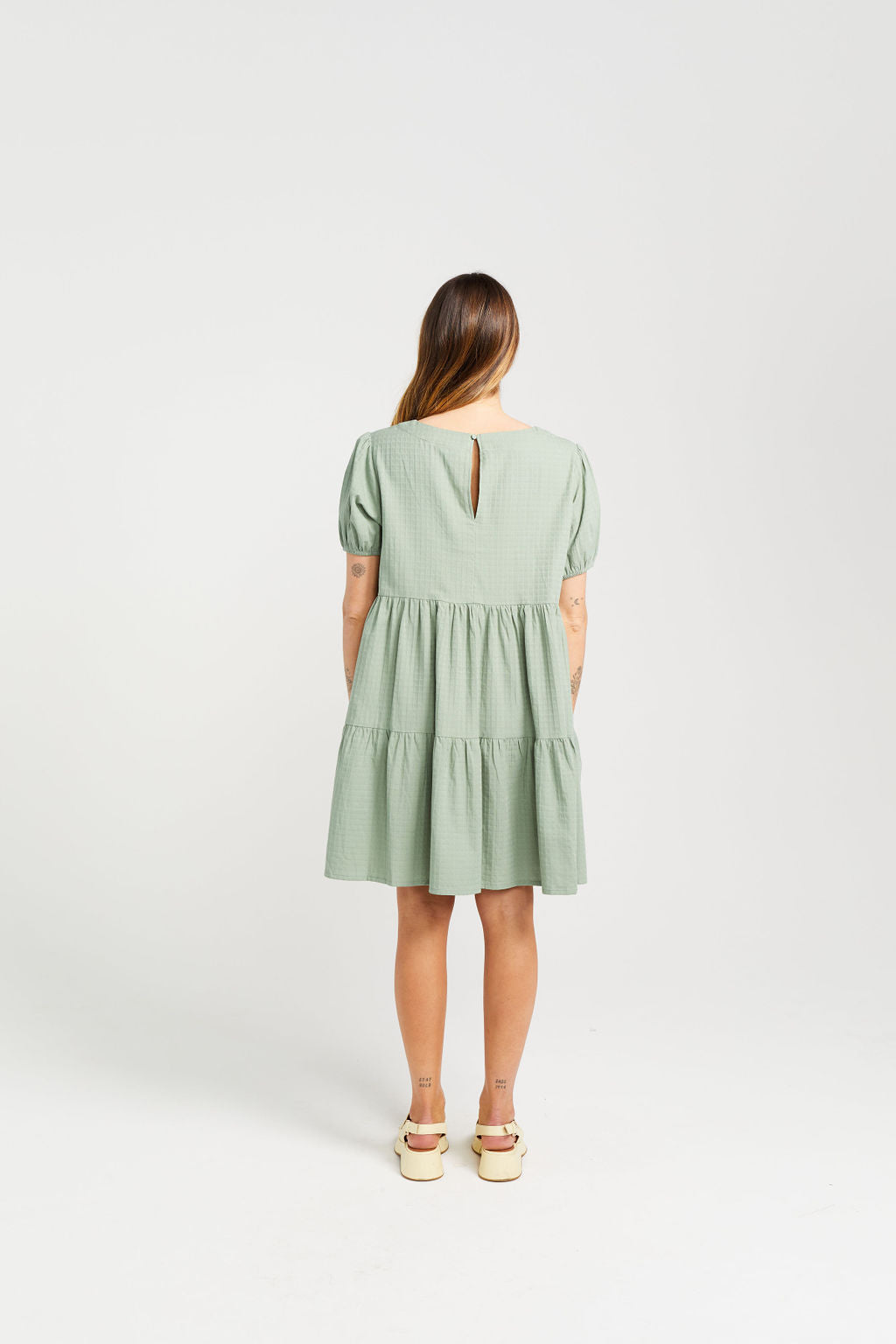 Whirl Dress - Replen - Sage