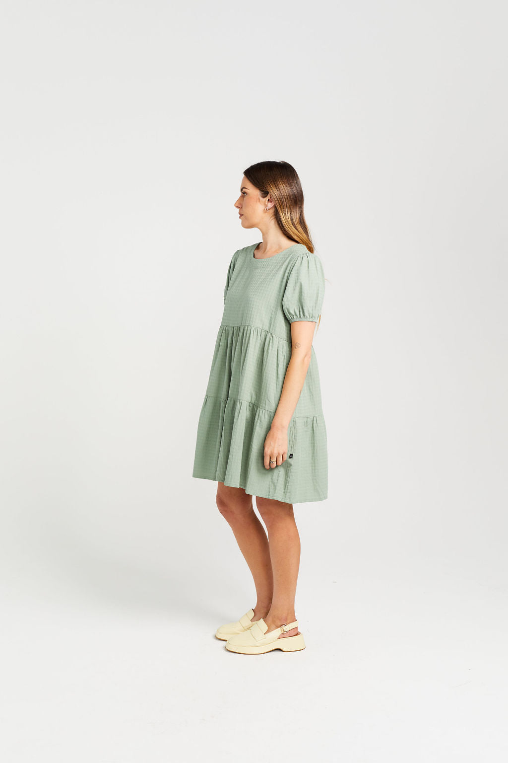 Whirl Dress - Replen - Sage