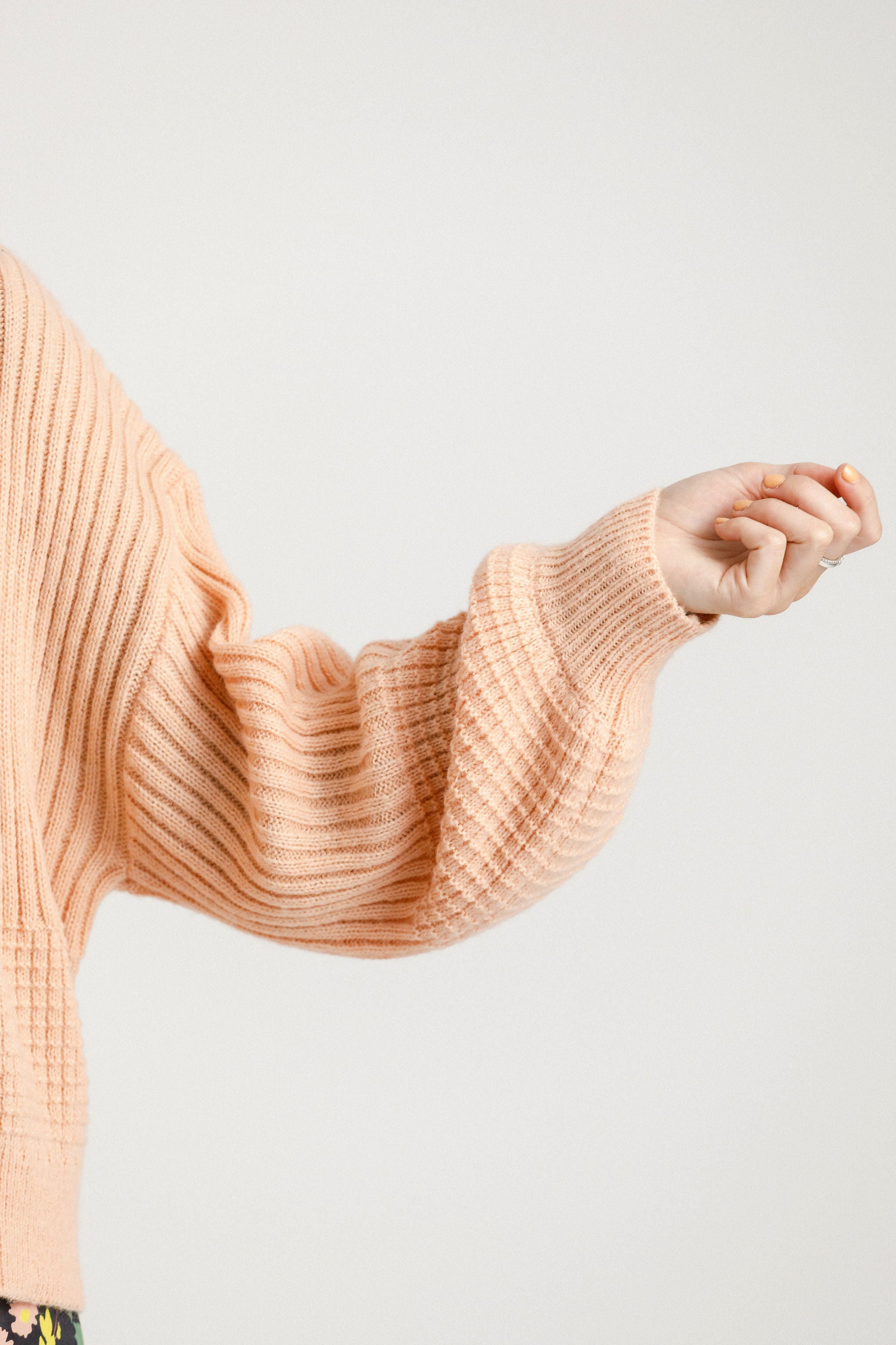 Sizzle Cleo Cardigan - Peach