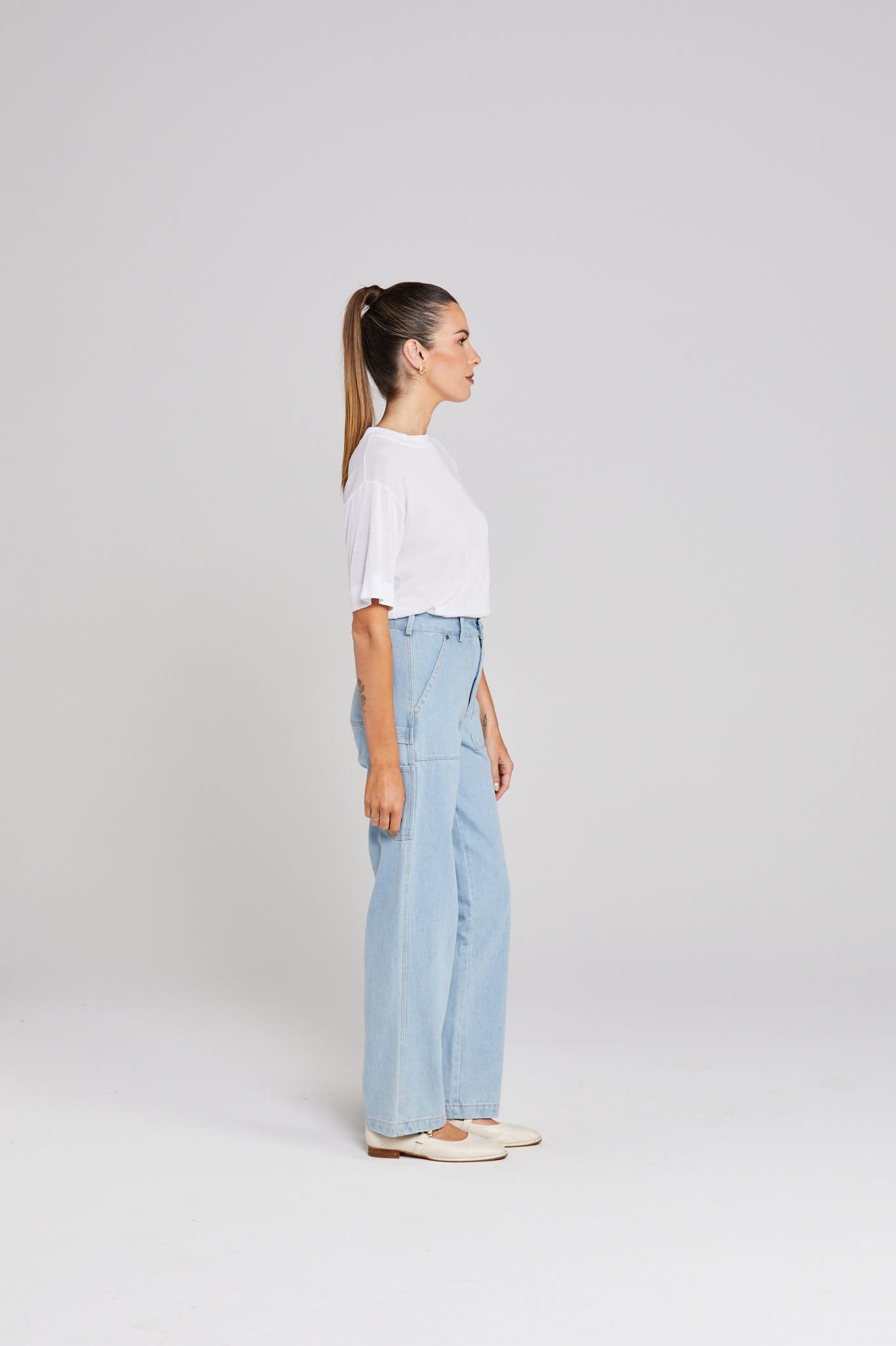 Helpful Jean - Stone Wash Denim