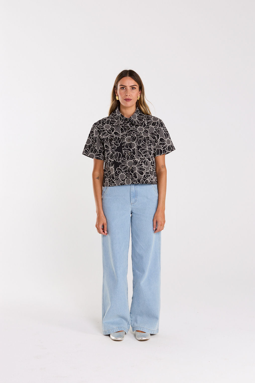 Coming Soon - Zephrya Top - Black Daisy