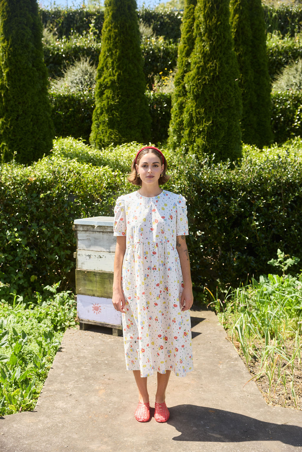 Viviana Dress - Wildflower Pop