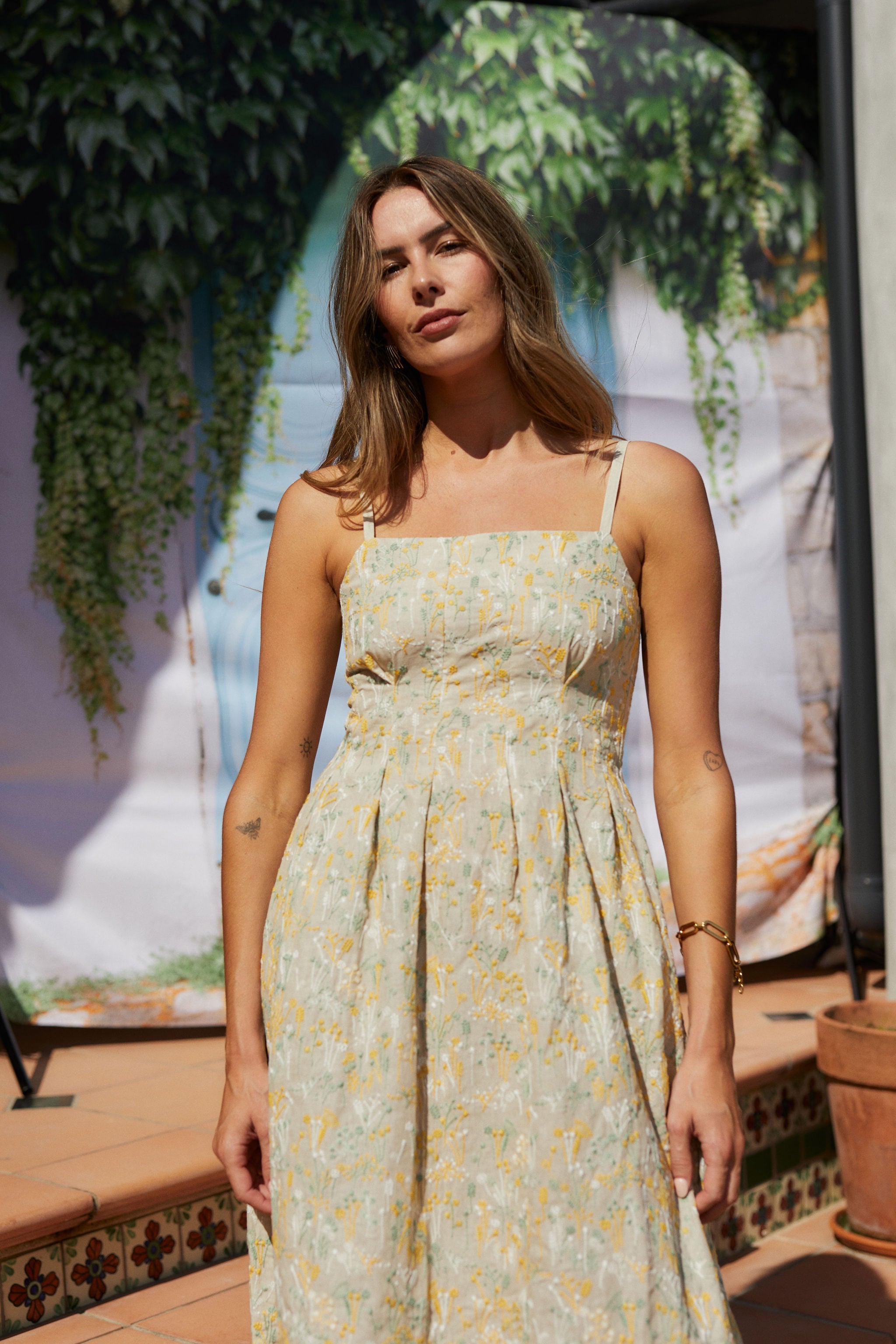 Misty Dress - Whimsical Flora