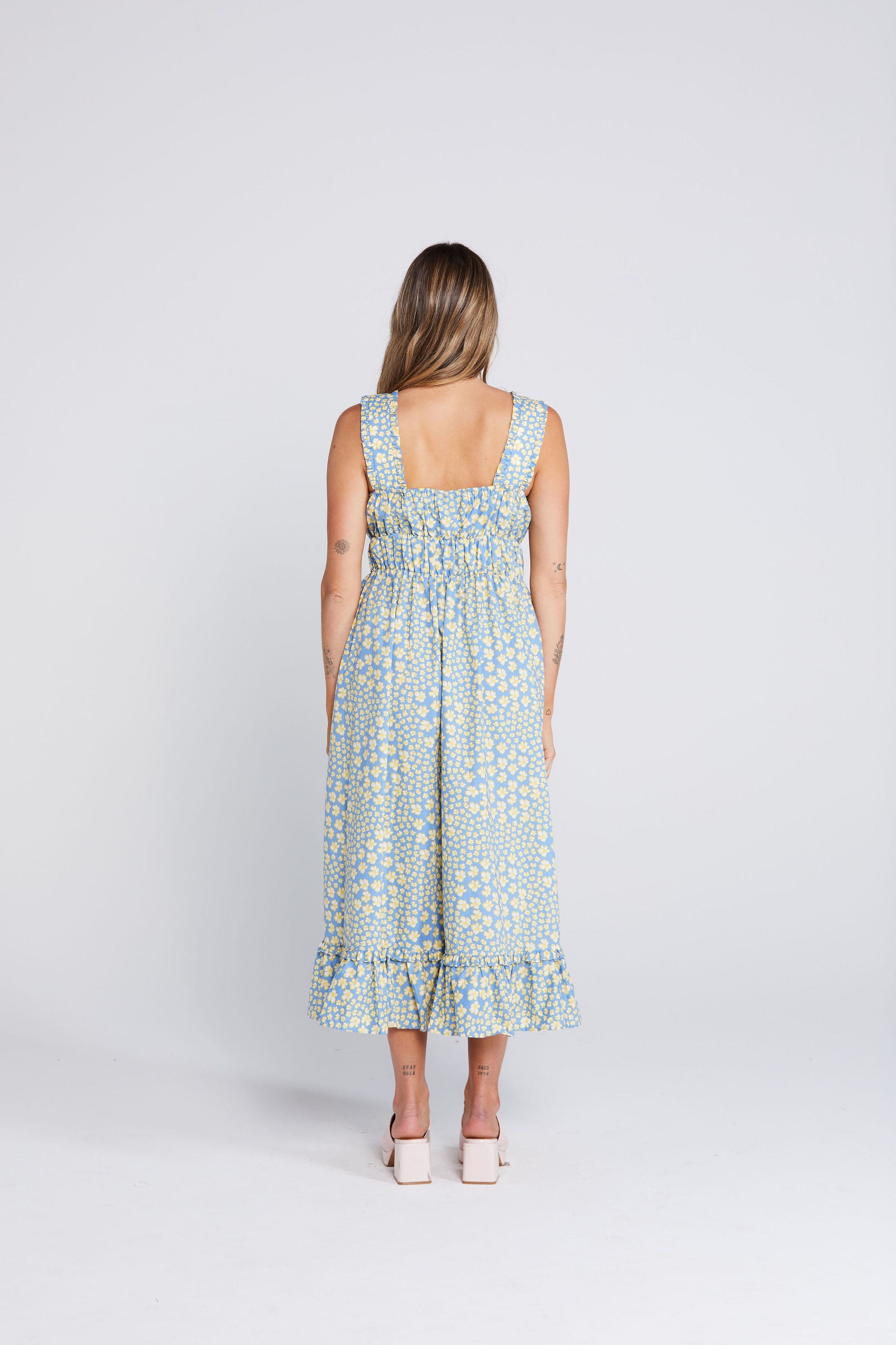 Laramie Dress - Sky Garden