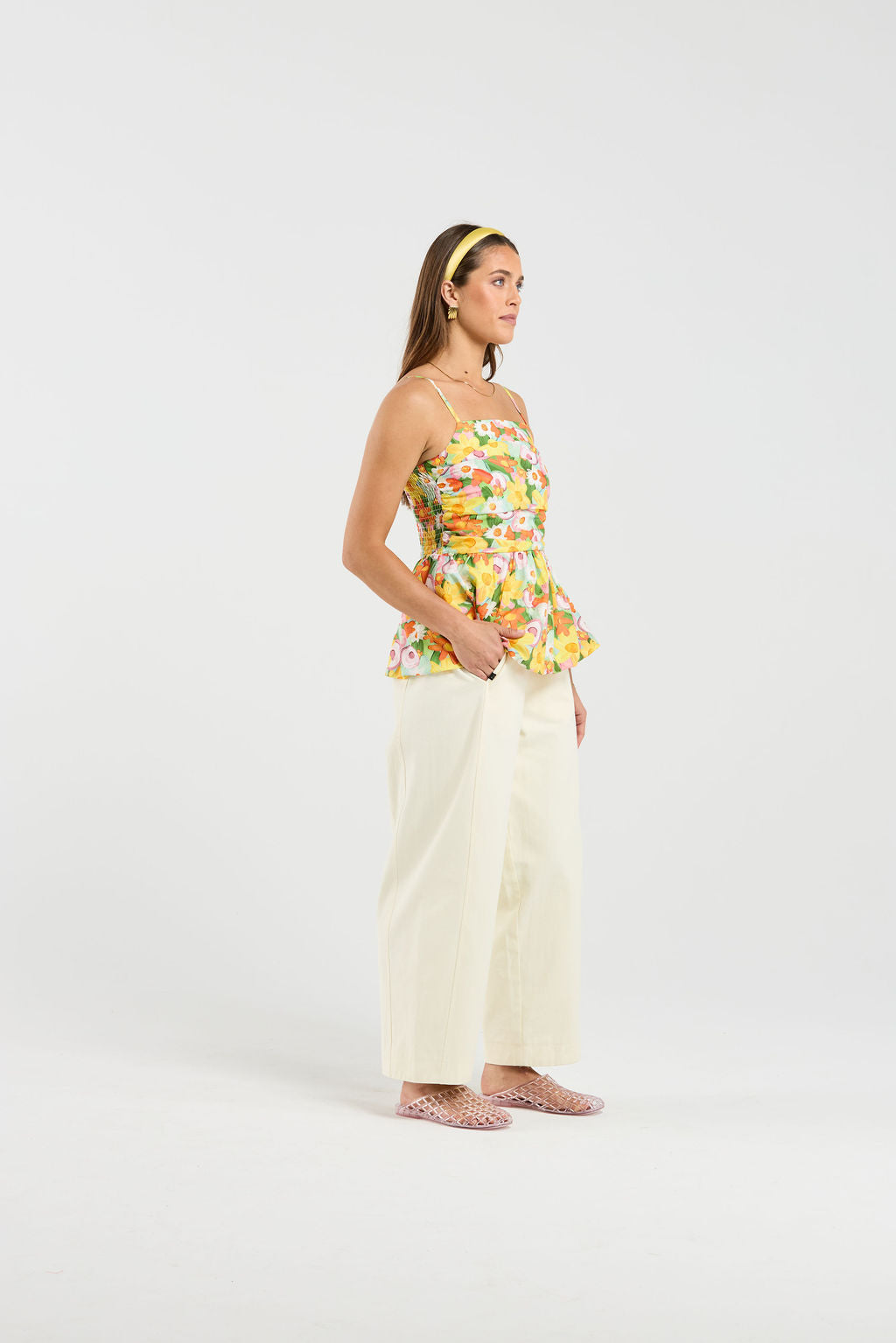 Mira Top - Fruit Salad Floral