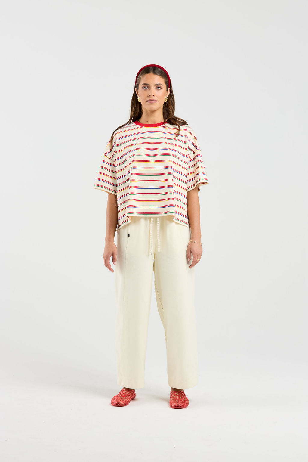 Hangtime Tee - Primary Pop