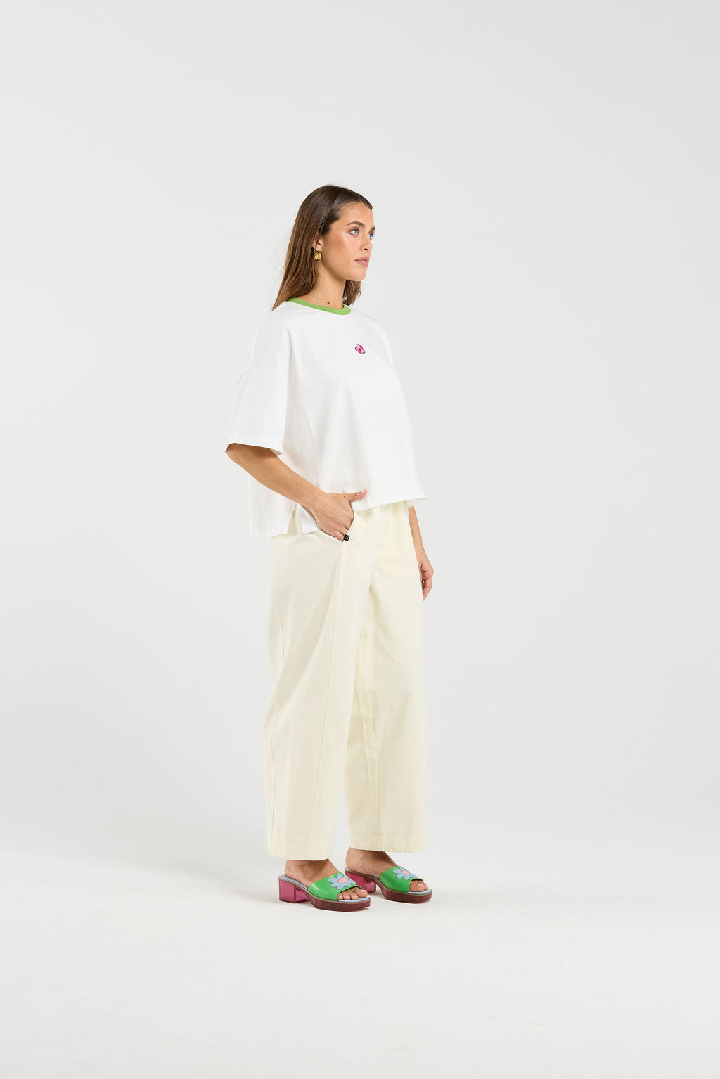 Hangtime Tee - Milk