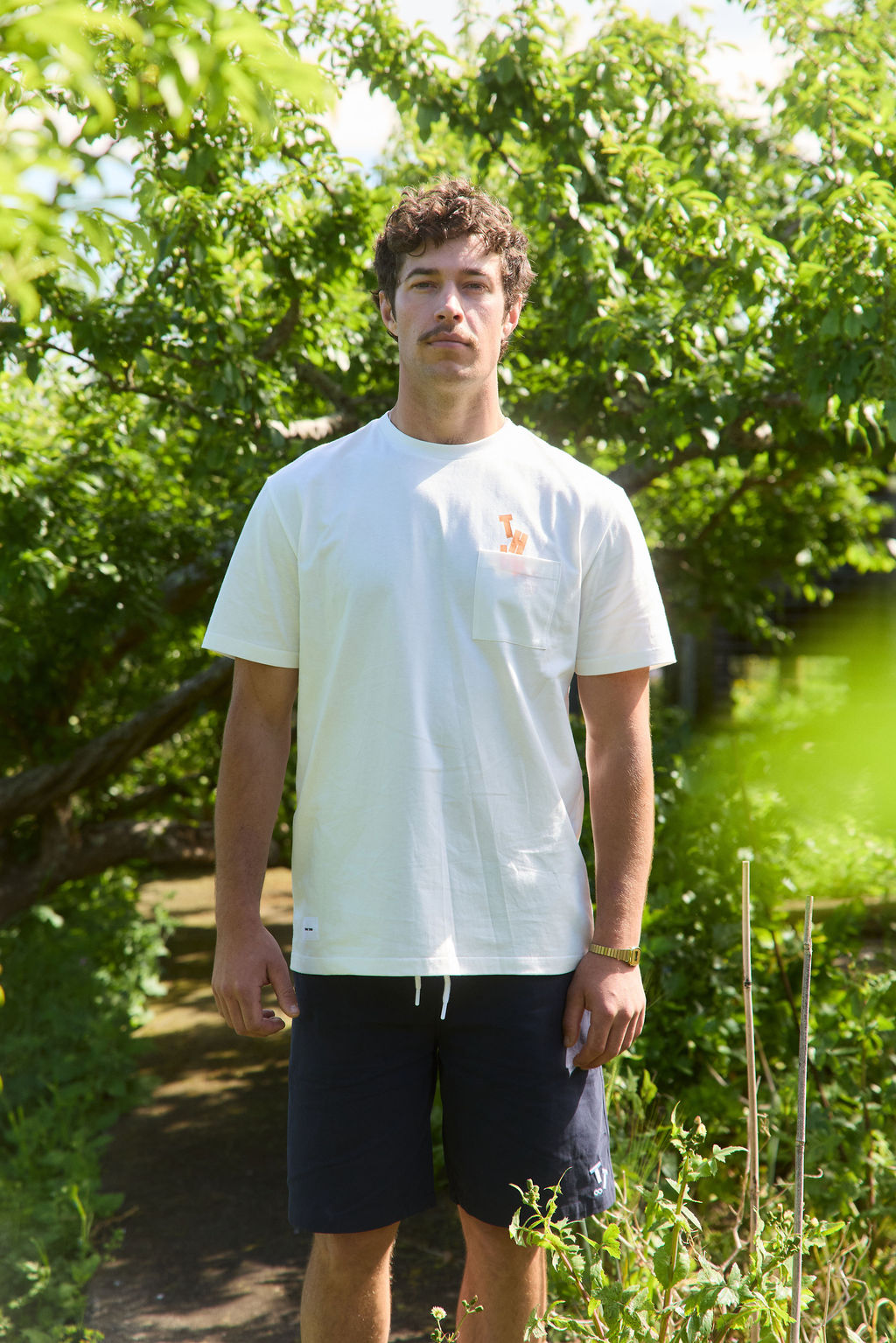 Max Pocket Tee - Milk