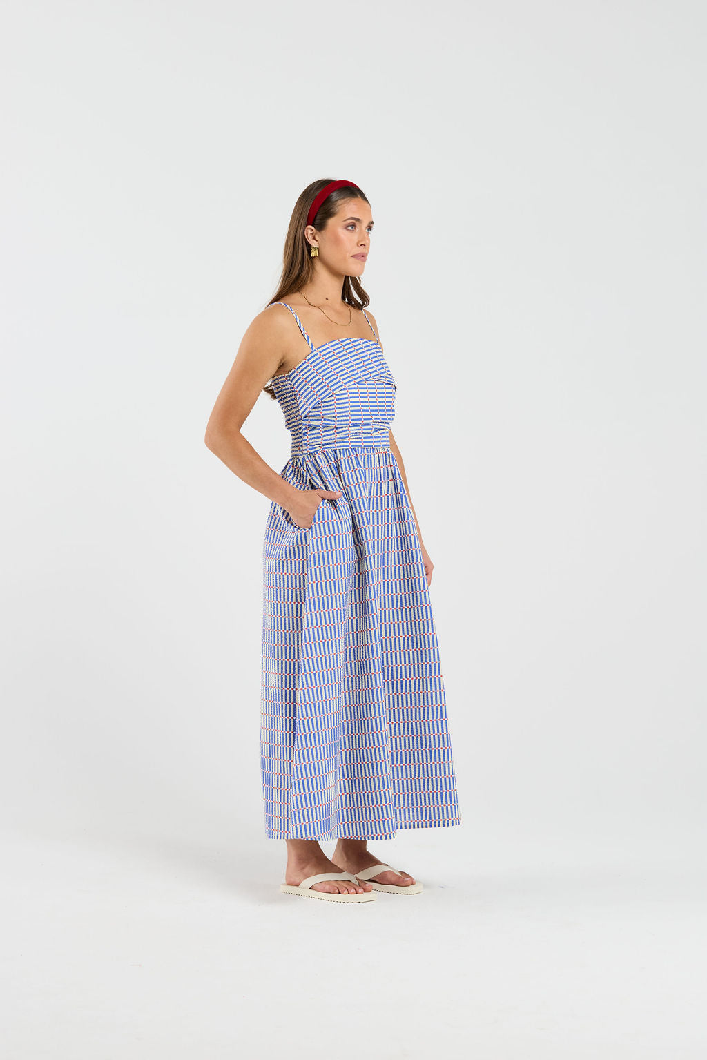 Sunkiss Dress - Carnival Stripe