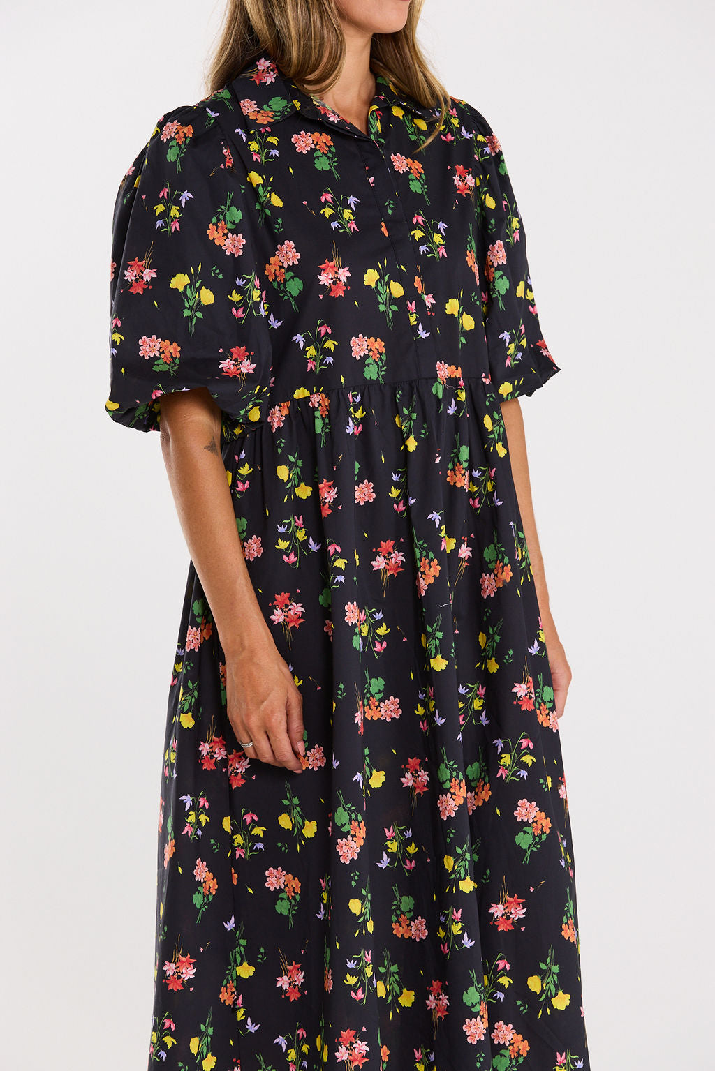 Coming Soon - Lucina Dress - Vivid Noir