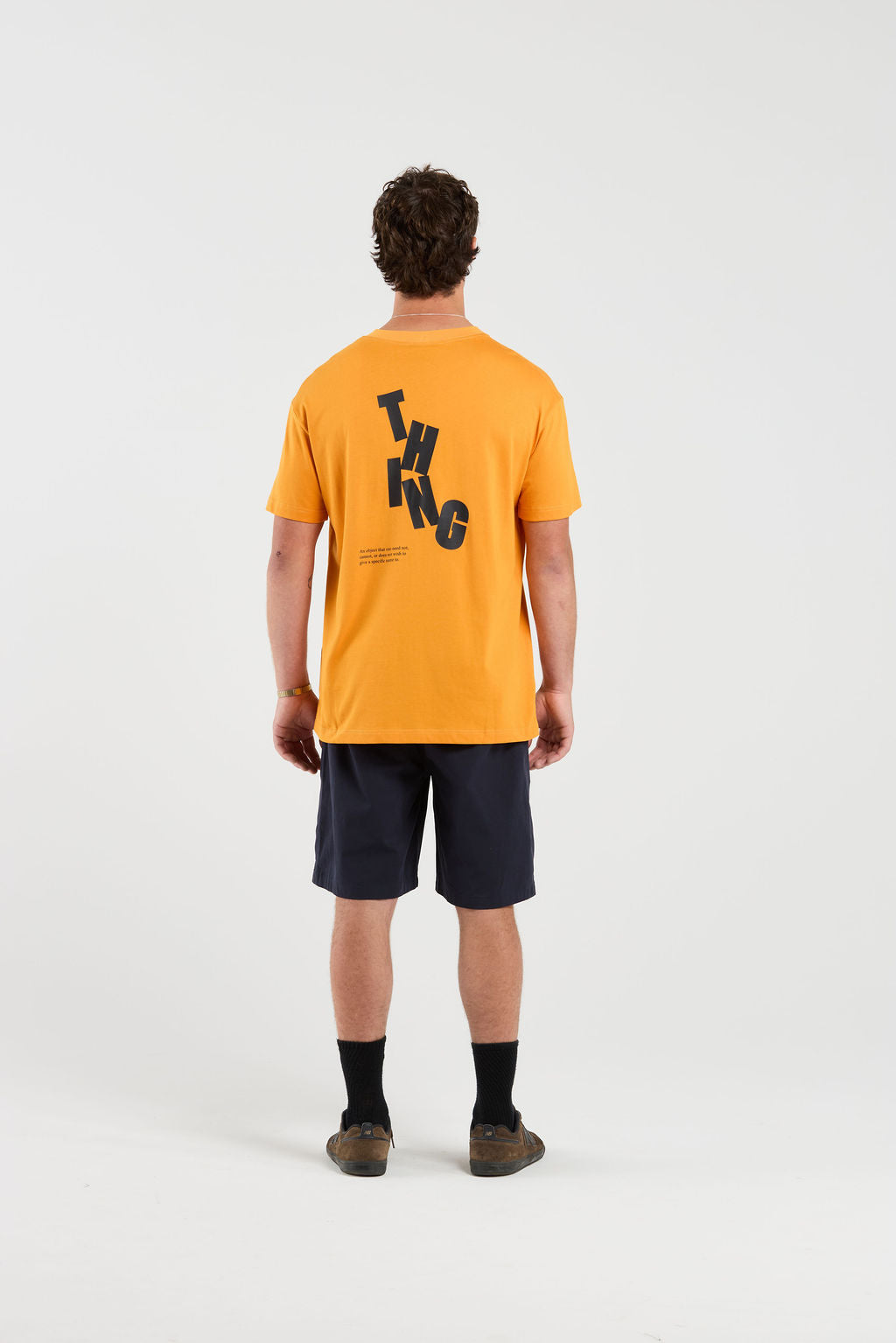 Ample Tee - Sunset Clay Stacked