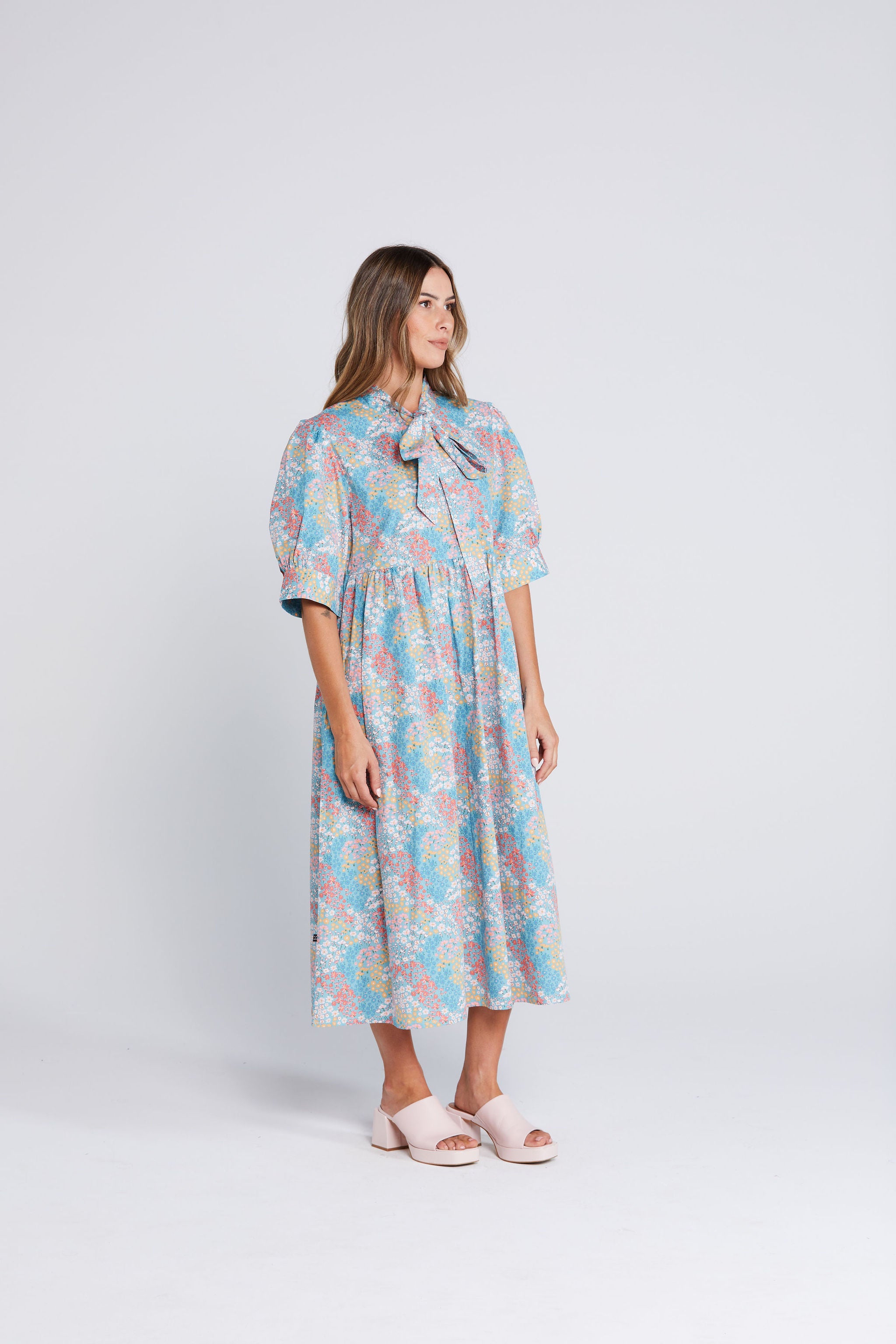 Nightfall Dress - Floral Frenzy