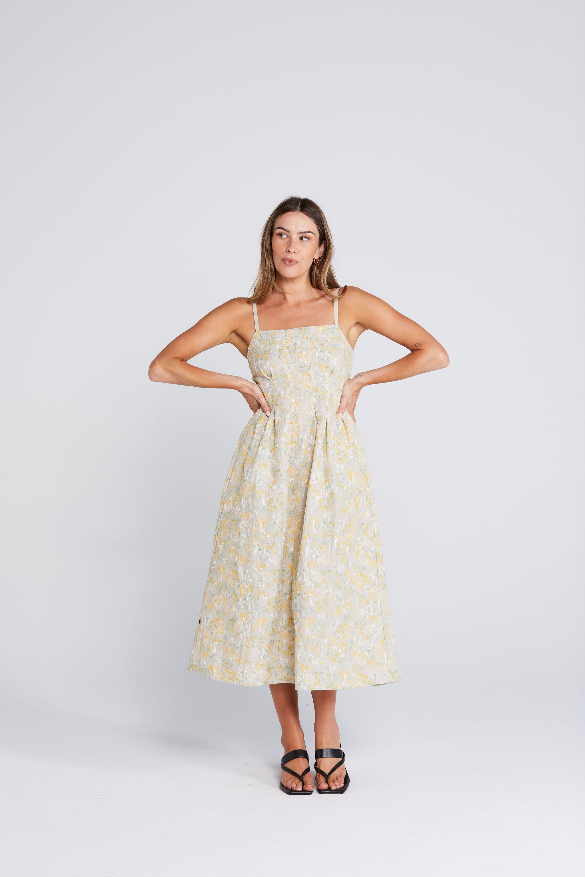 Misty Dress - Whimsical Flora