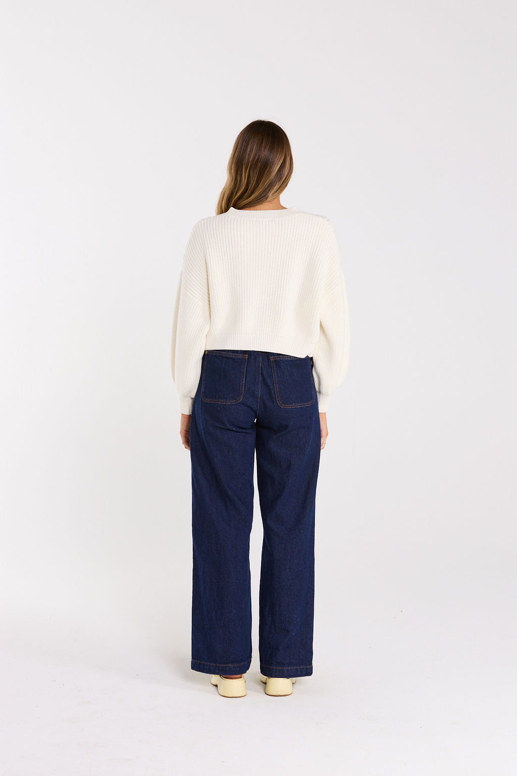 Flourish Cardigan - Milky Bar