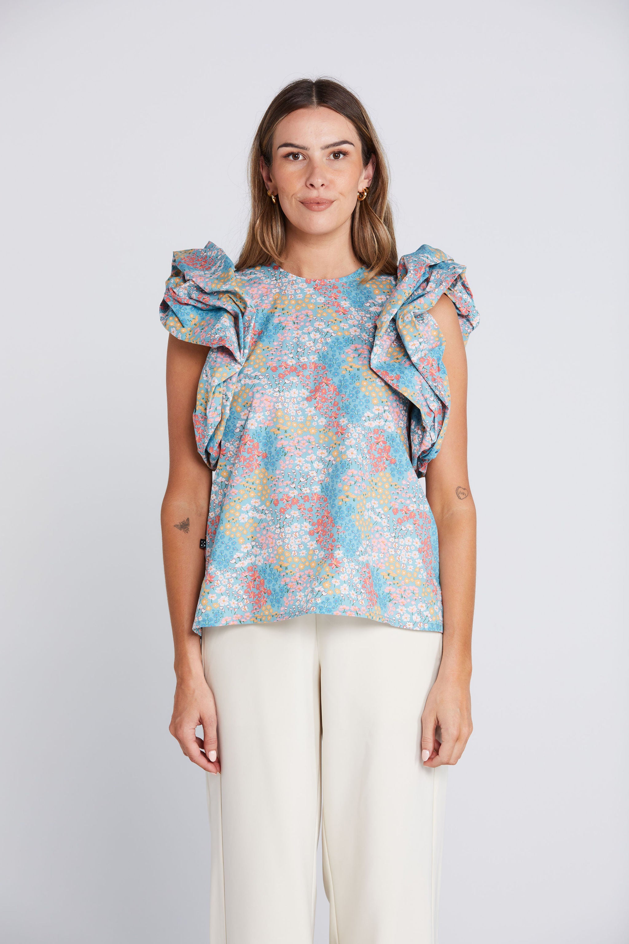 Sashay Top - Floral Frenzy