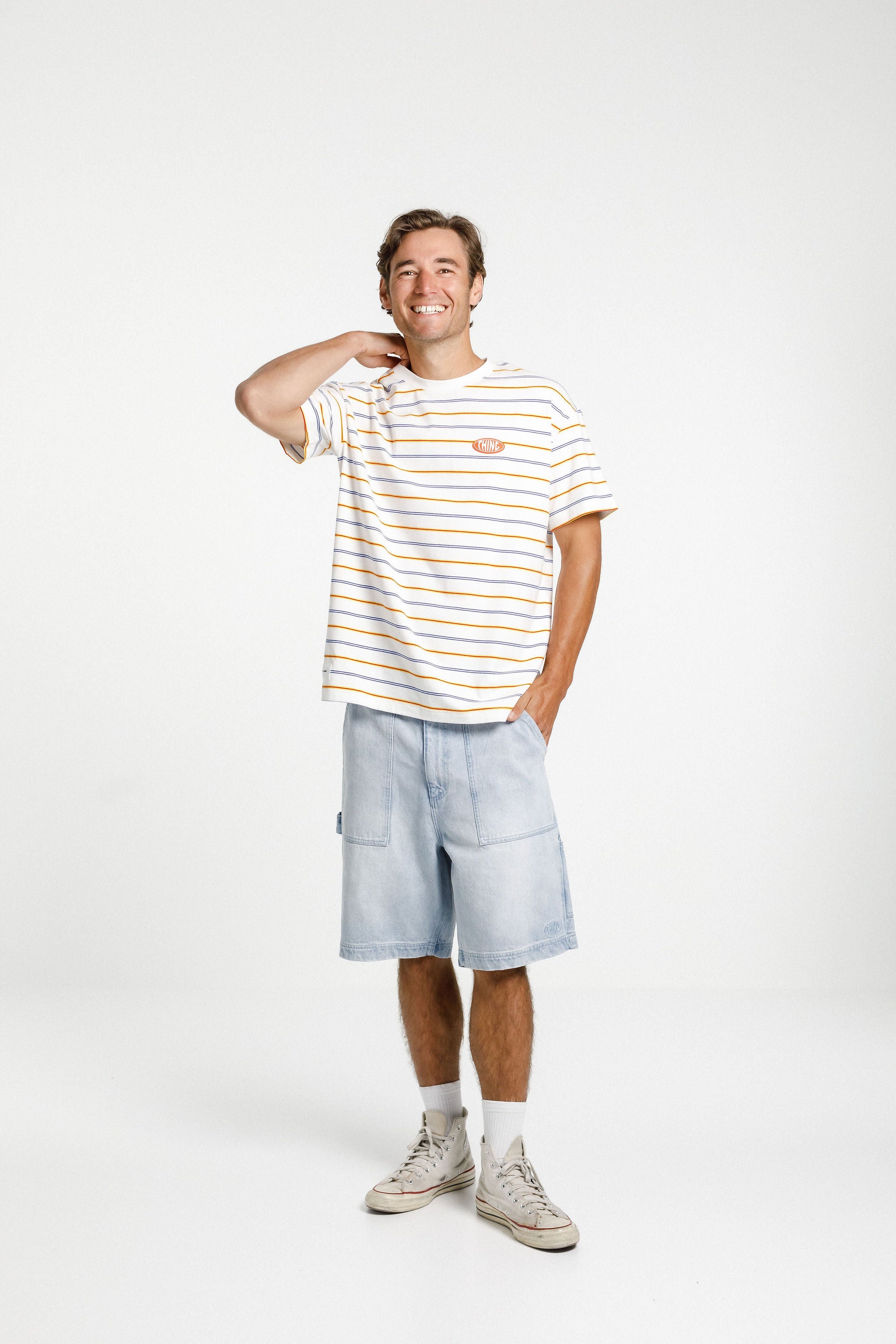 Ample Tee - Nautical Stripe