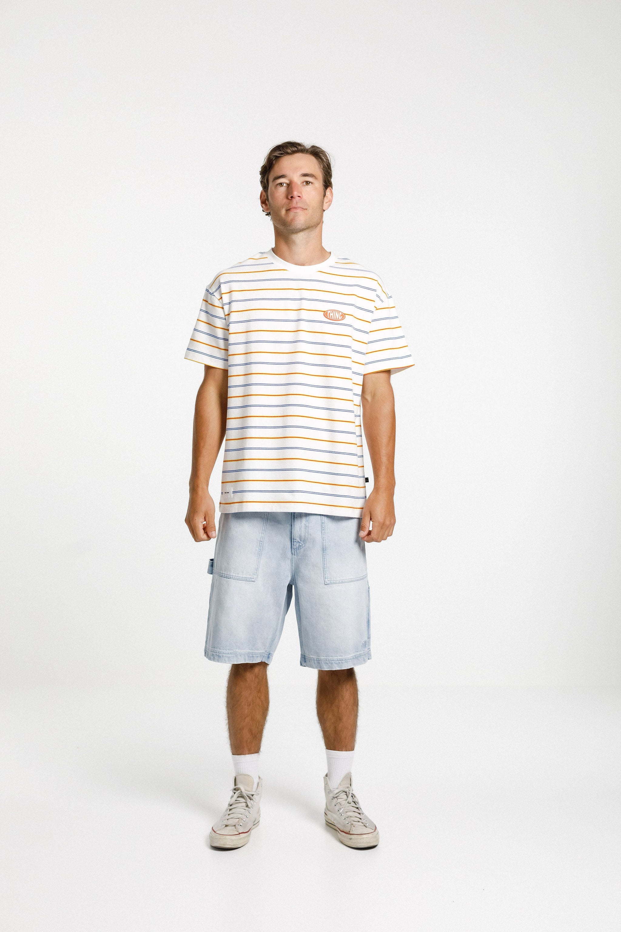 Ample Tee - Nautical Stripe