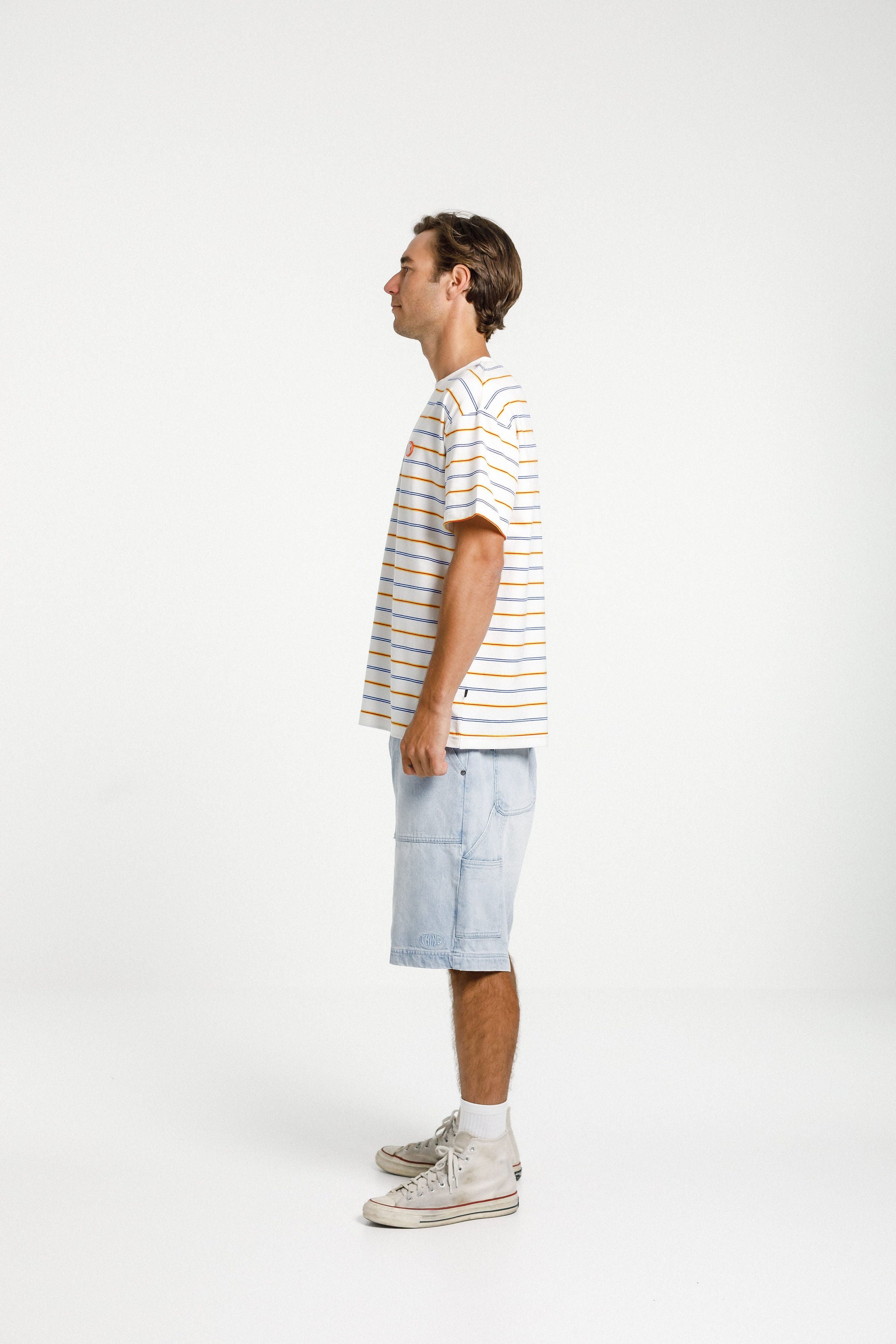 Ample Tee - Nautical Stripe