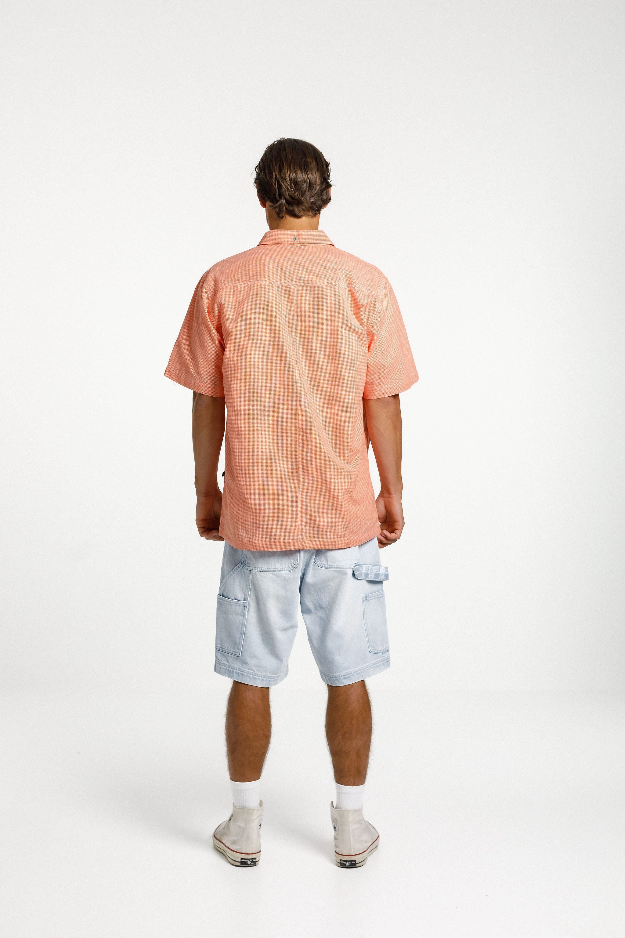 Short Sleeve Lomax Shirt - Fanta