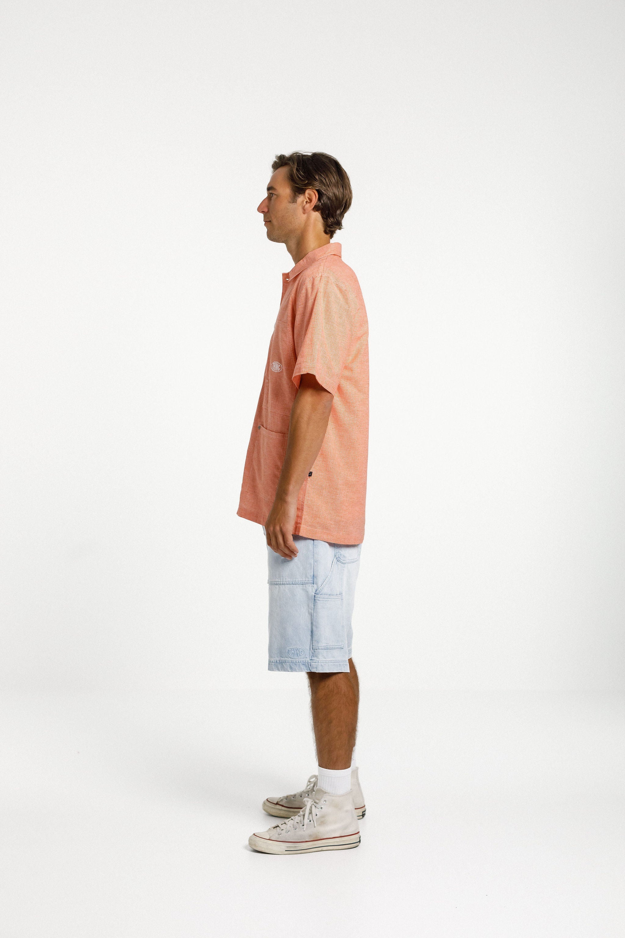 Short Sleeve Lomax Shirt - Fanta