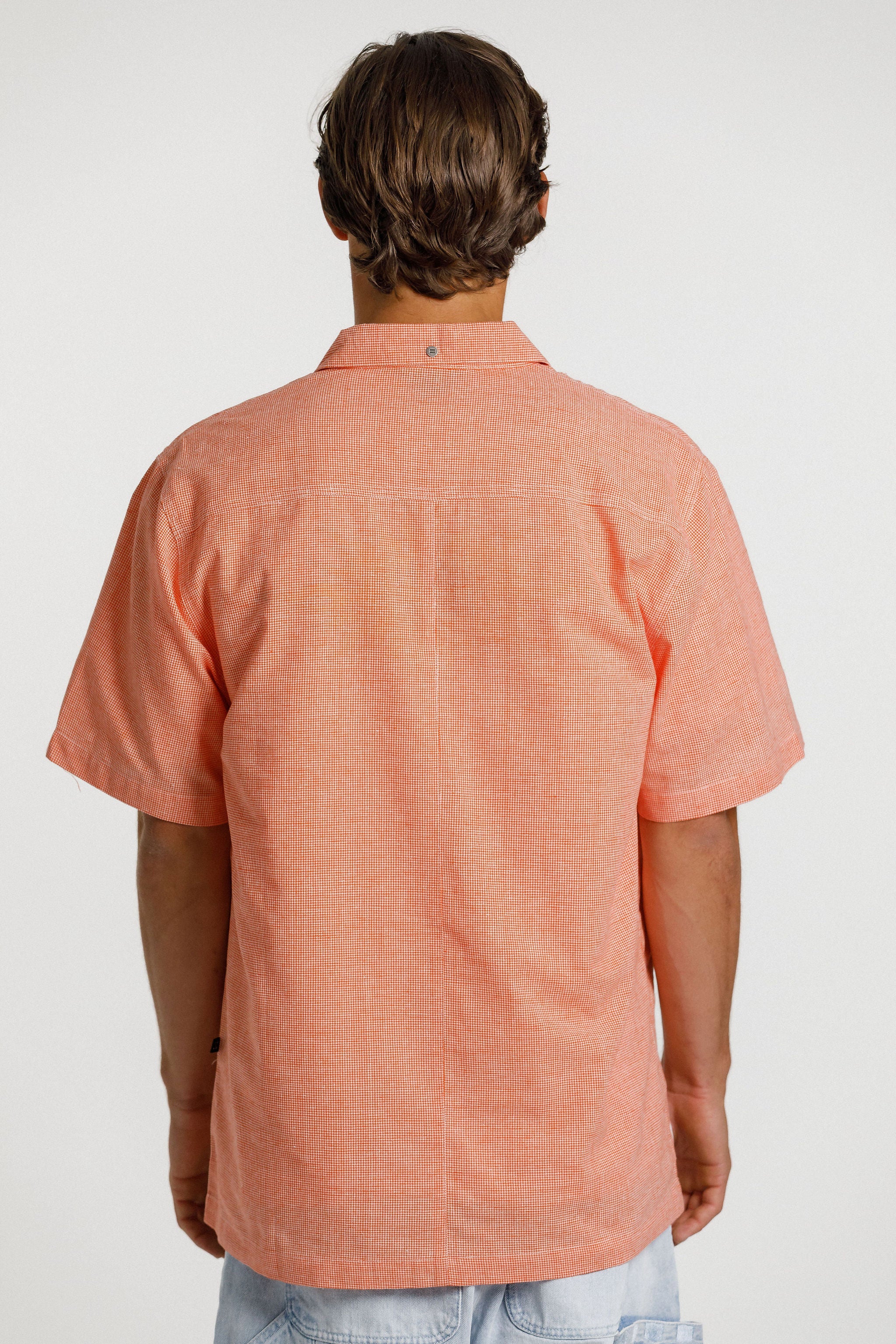 Short Sleeve Lomax Shirt - Fanta