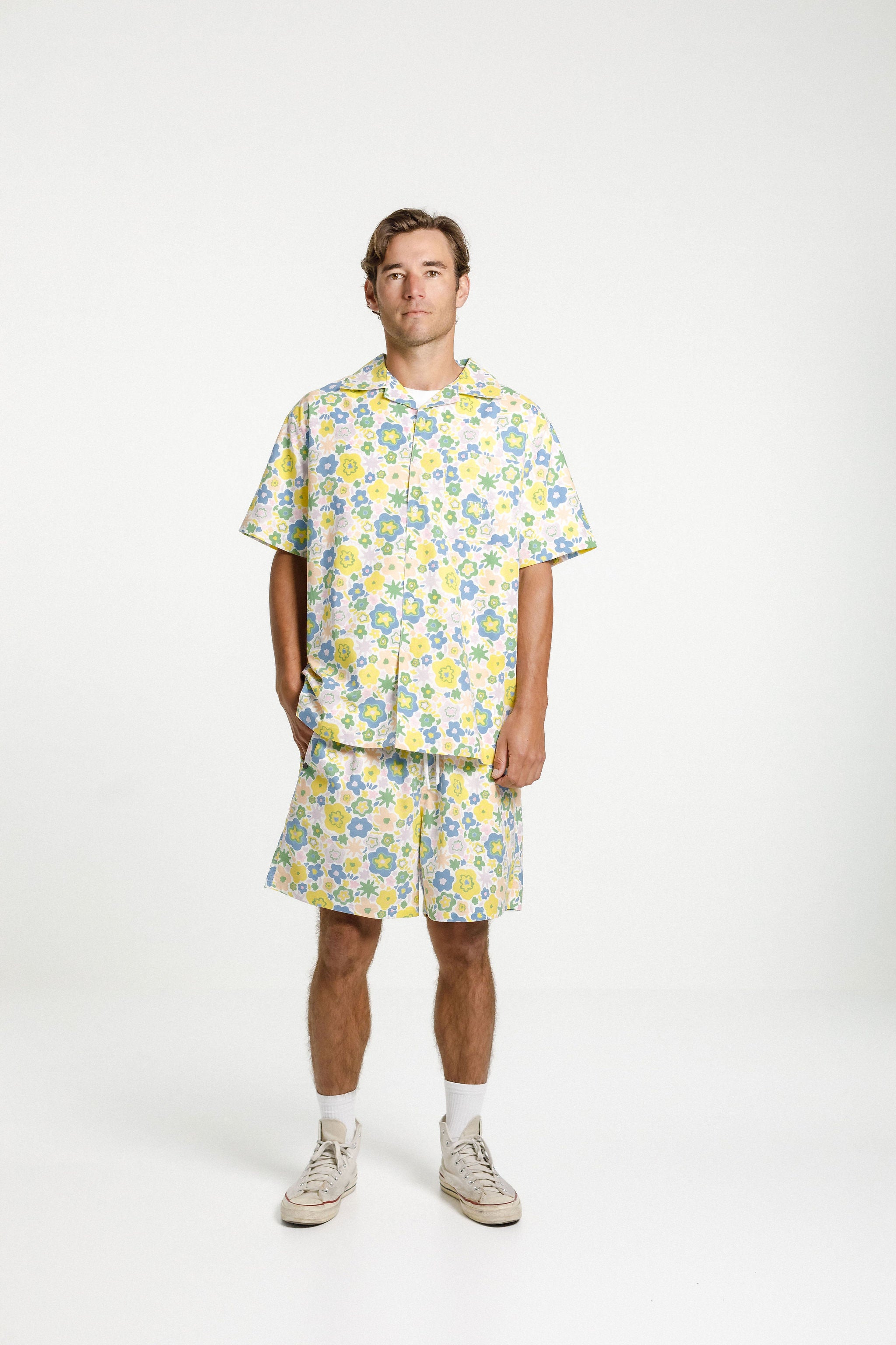 Voli Short - Sale - Paradise Print