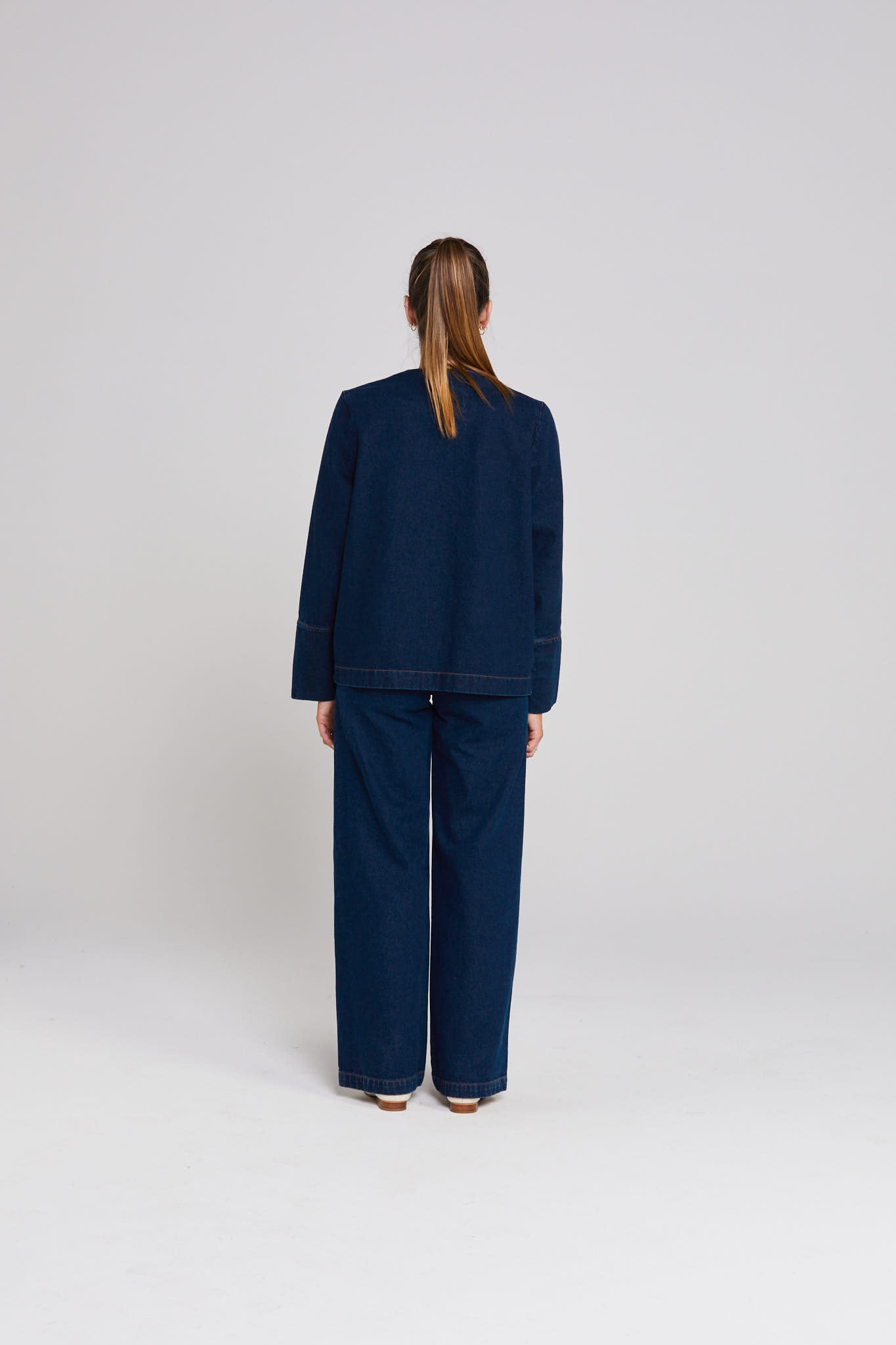 Embark Shacket - Indigo Denim