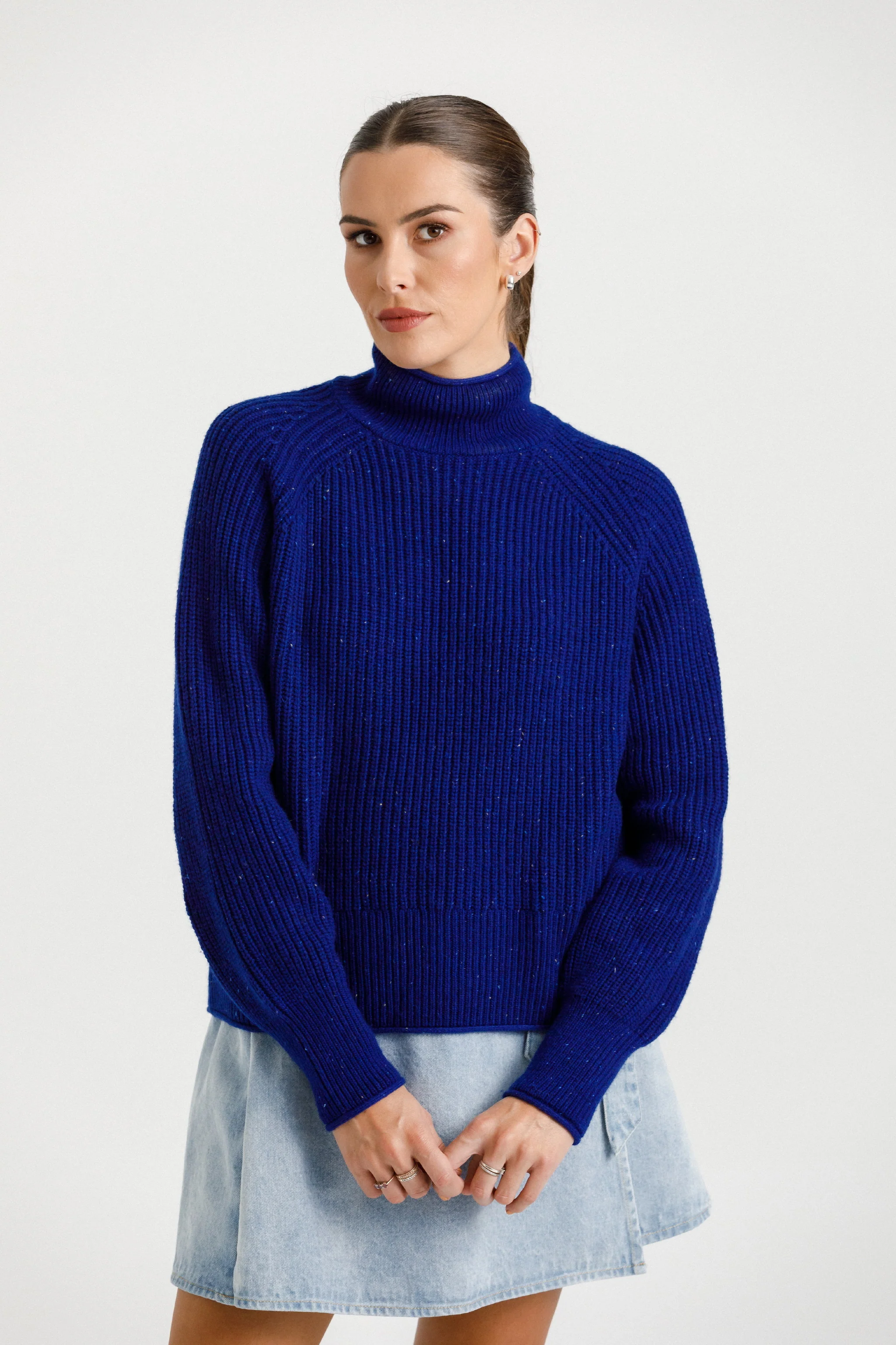 Flick Emily Jumper - Navy