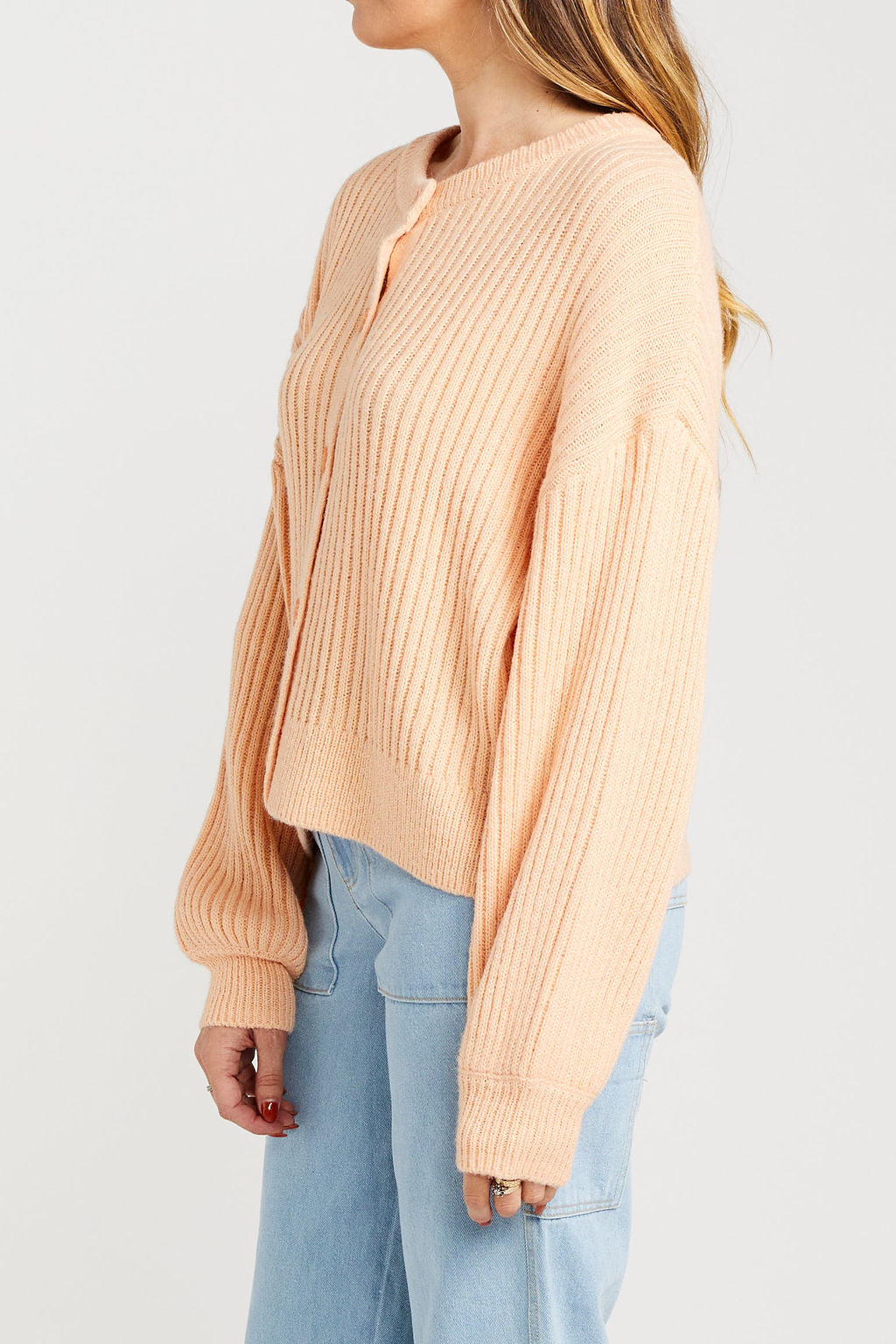 Flo Cardigan - Peach