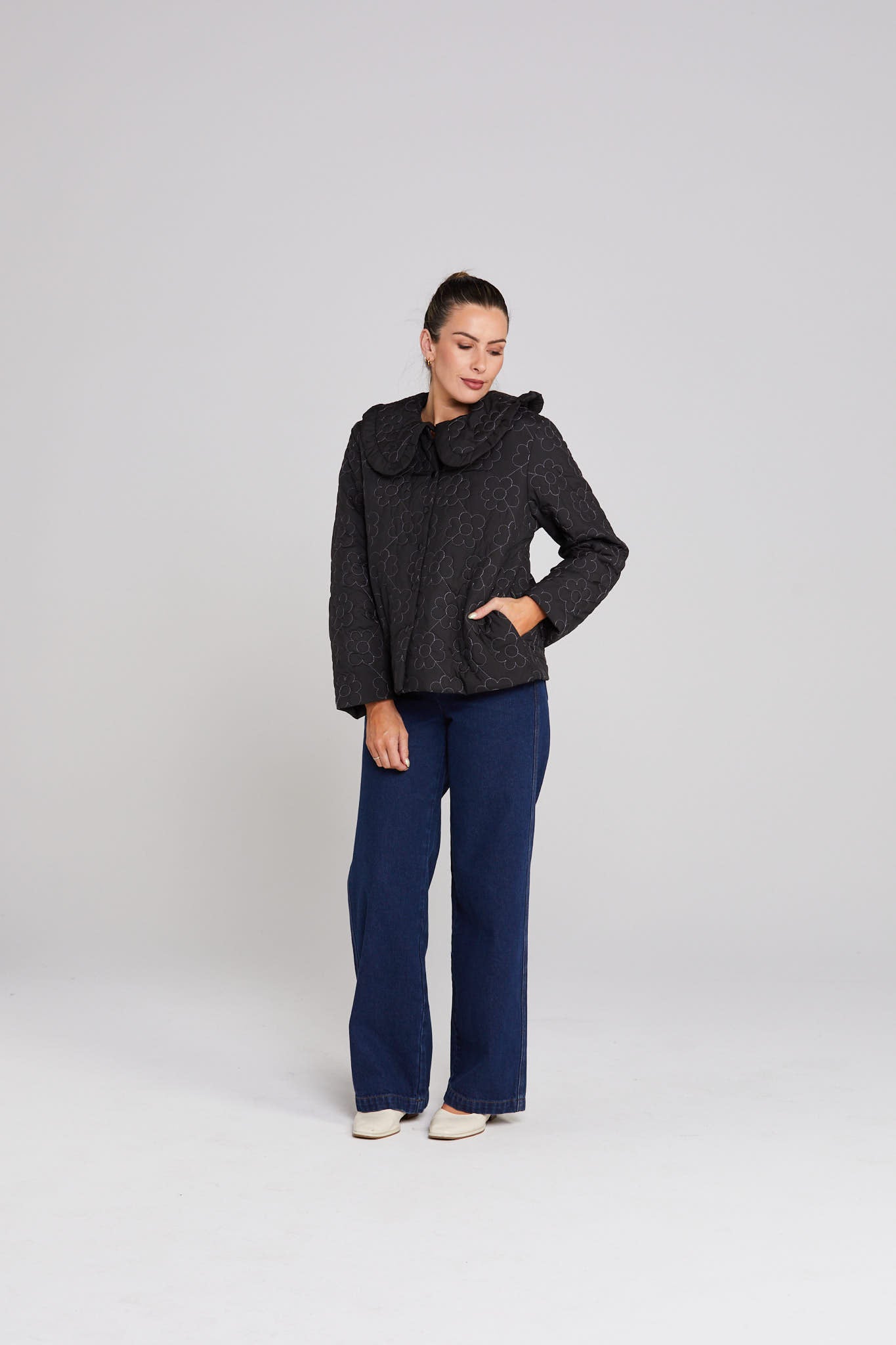 Remark Jacket - Night Bloom