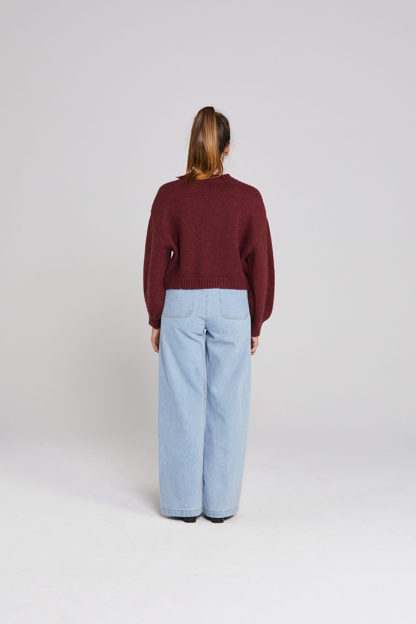 Coming Soon - Huddle Cardigan - Winter Rouge