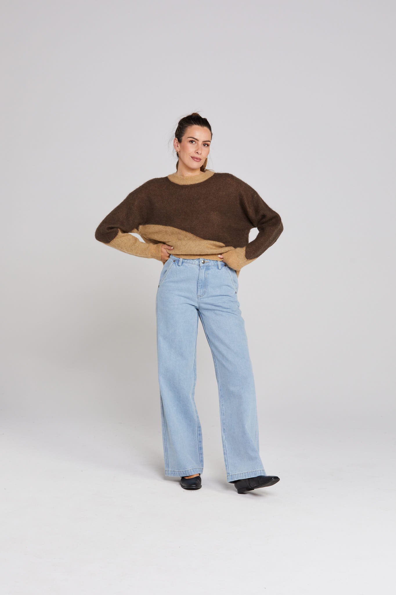 Split Jumper - Mocha