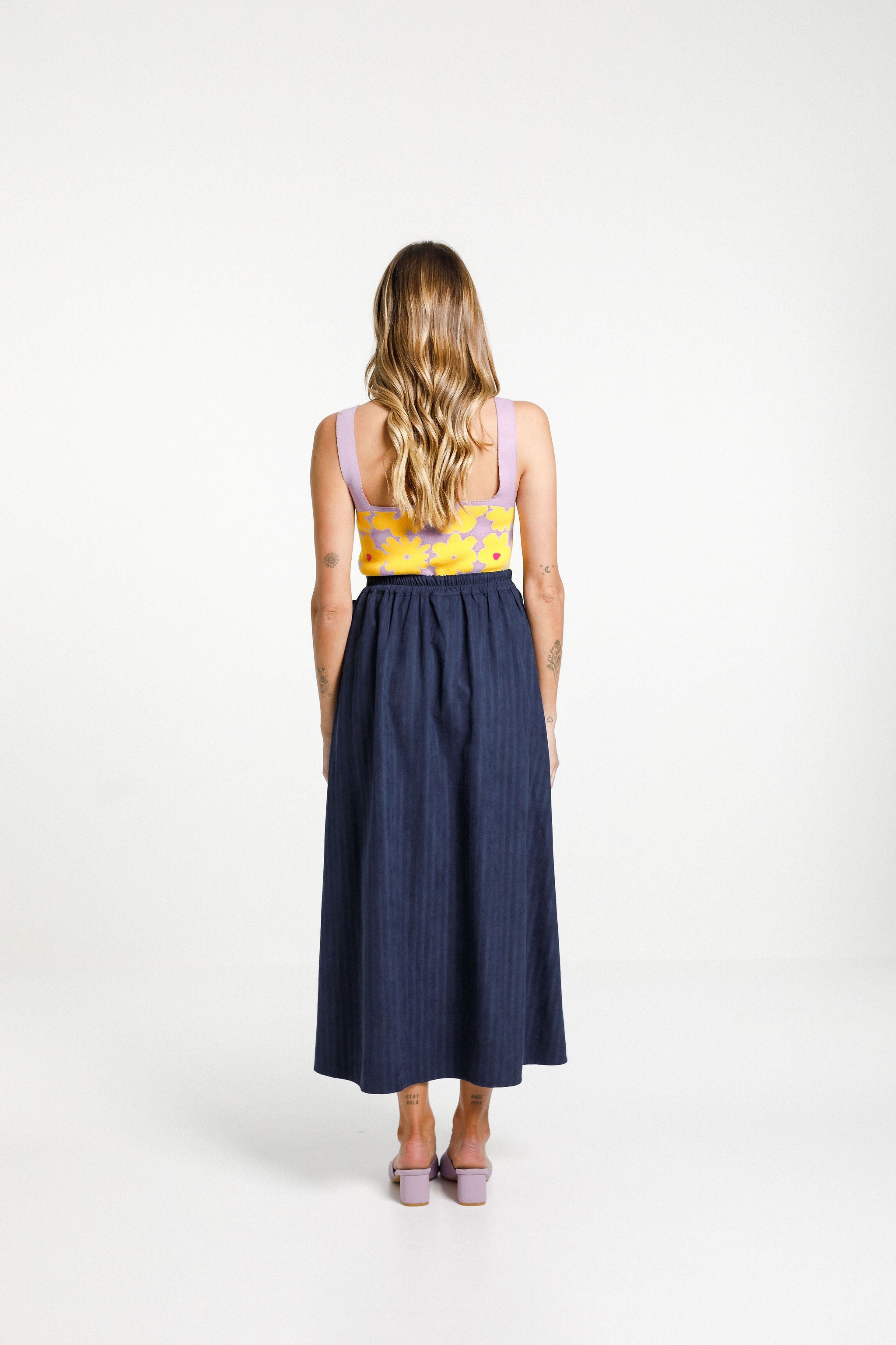 Liberty Skirt - Sale - Slinky Navy