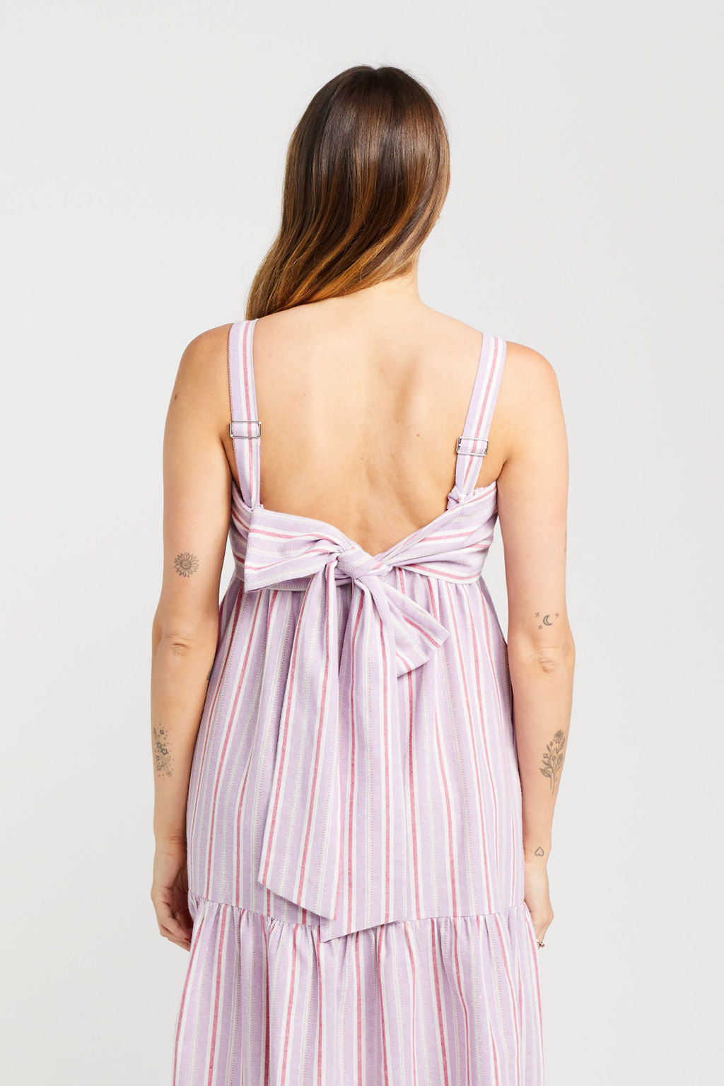 Zigger Dress - Lilac Fuchsia