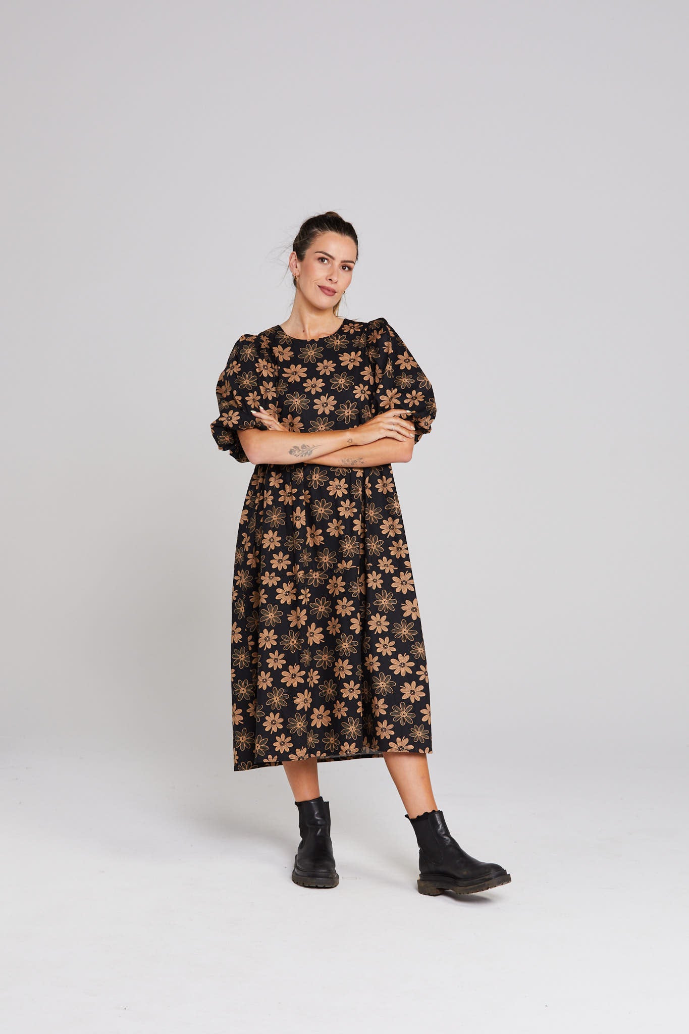 Lea Dress - Winter Petal