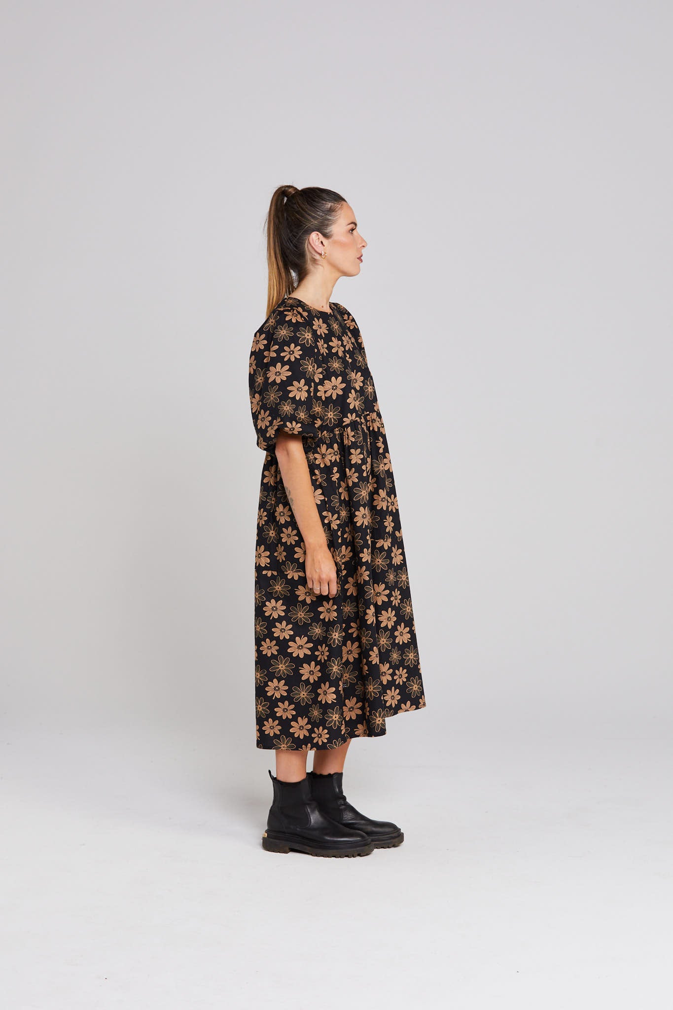 Lea Dress - Winter Petal