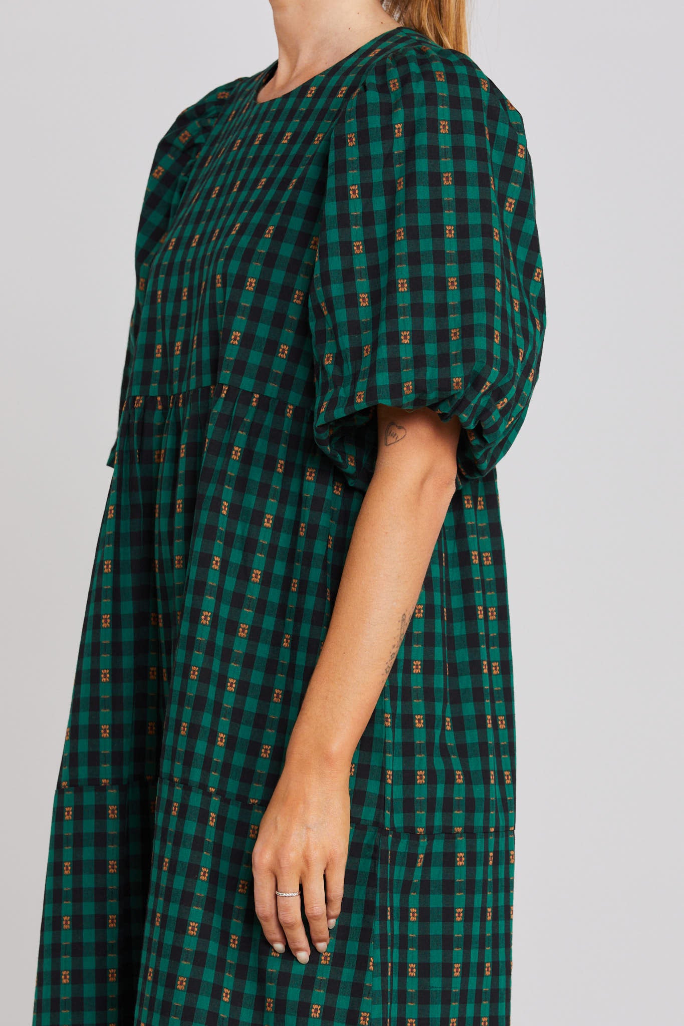 Lea Dress - Petal Plaid
