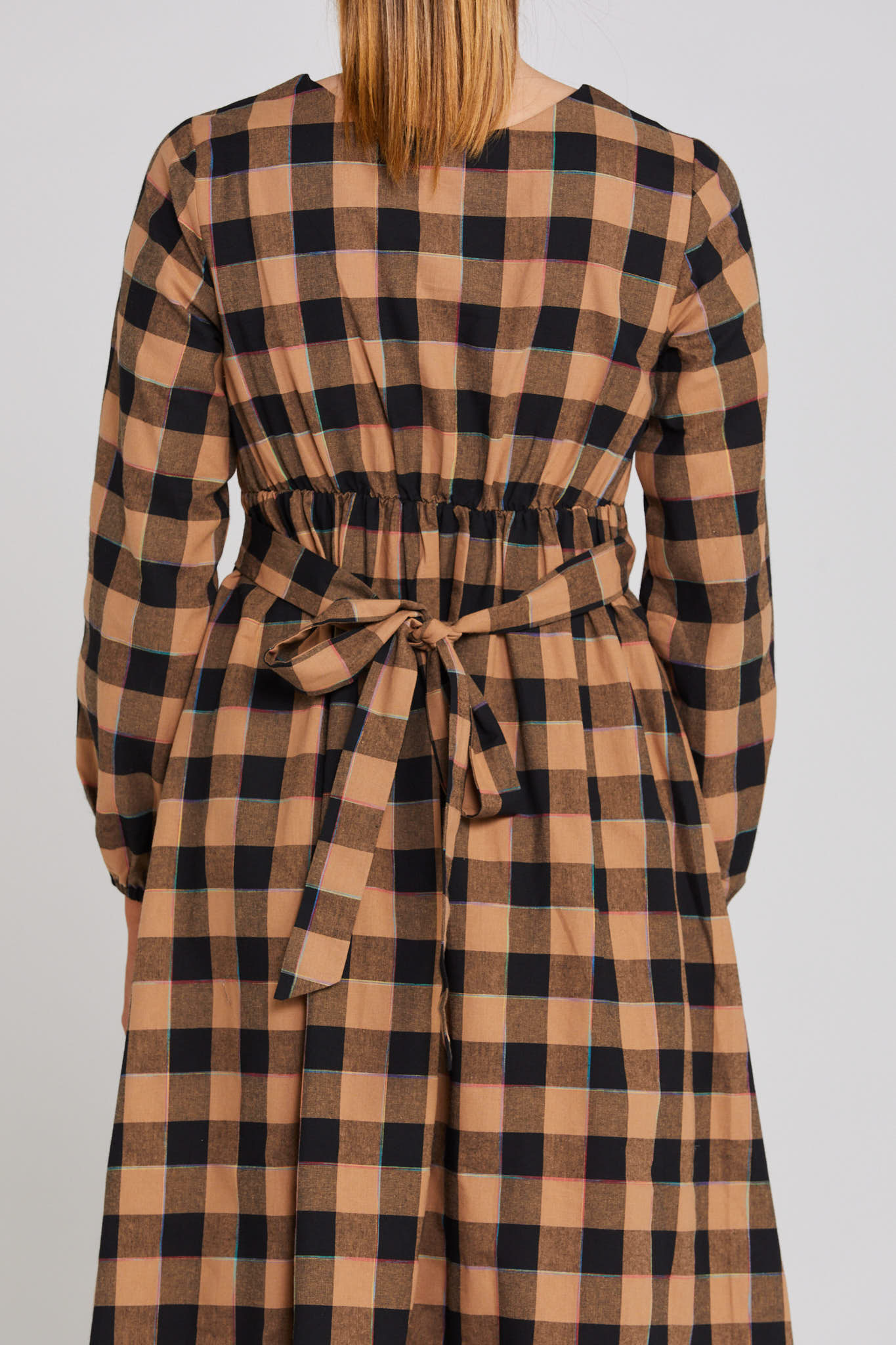Pippo Dress - Cocoa Check