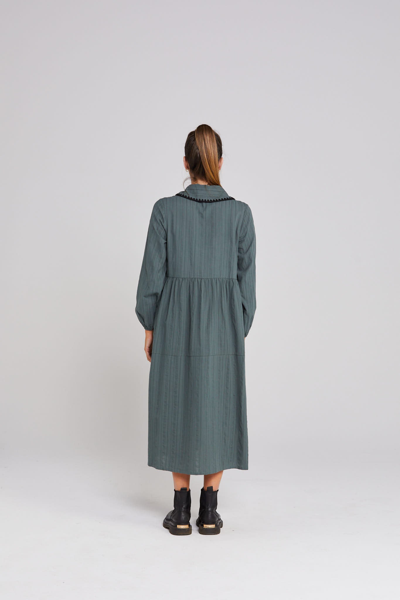 Aliya Dress - Shadewood