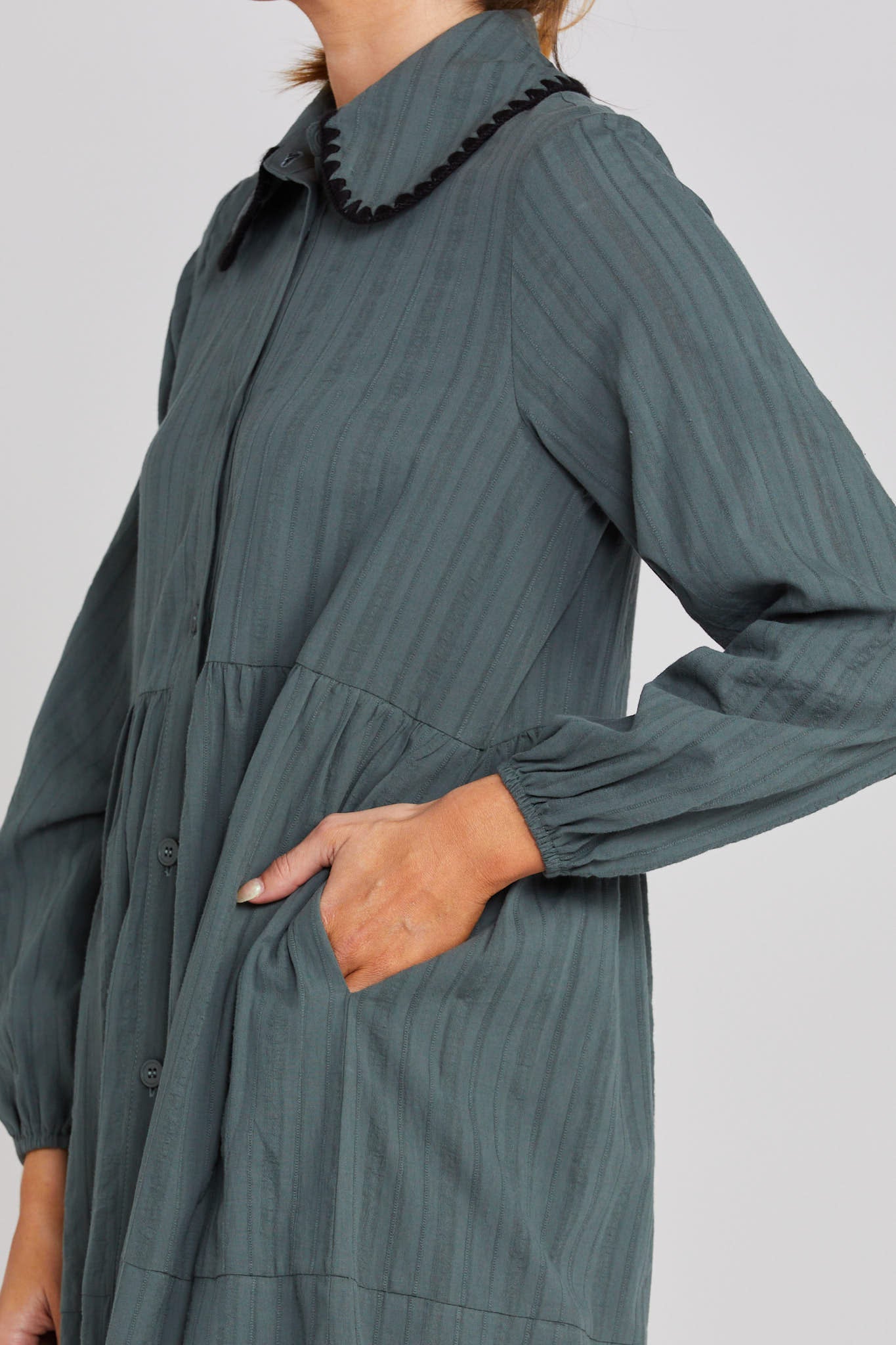 Aliya Dress - Shadewood