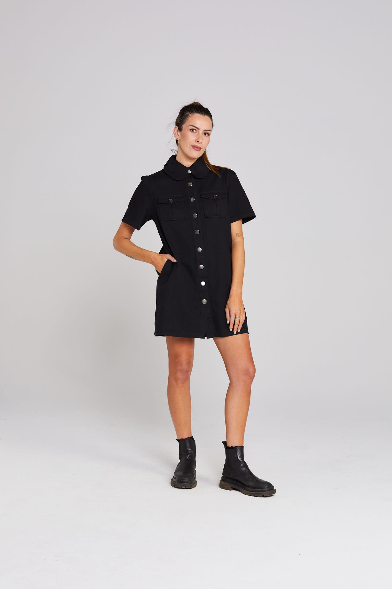 Utility Dress - Black
