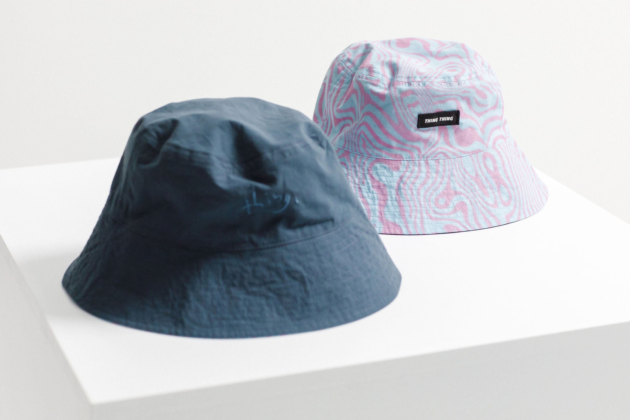 Reversible Bucket Hat - China Blue/Water