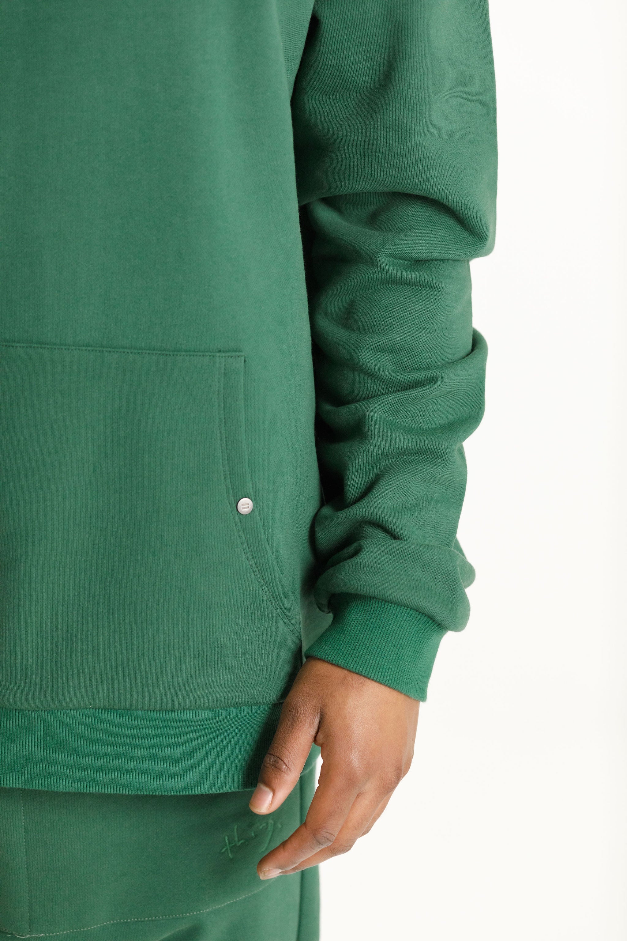 Title Hood - Pine Green with ATT College Print