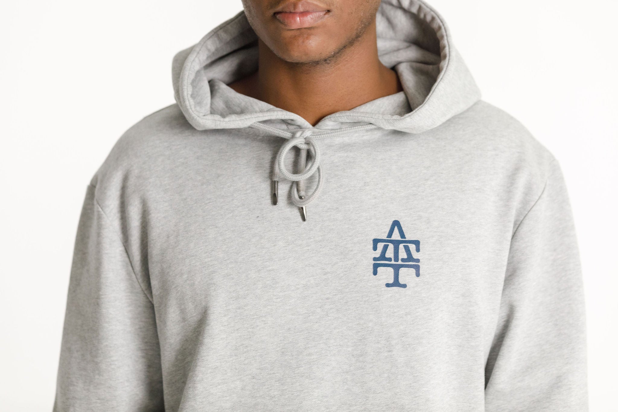 Title Hood - Grey Marle with ATT College Print