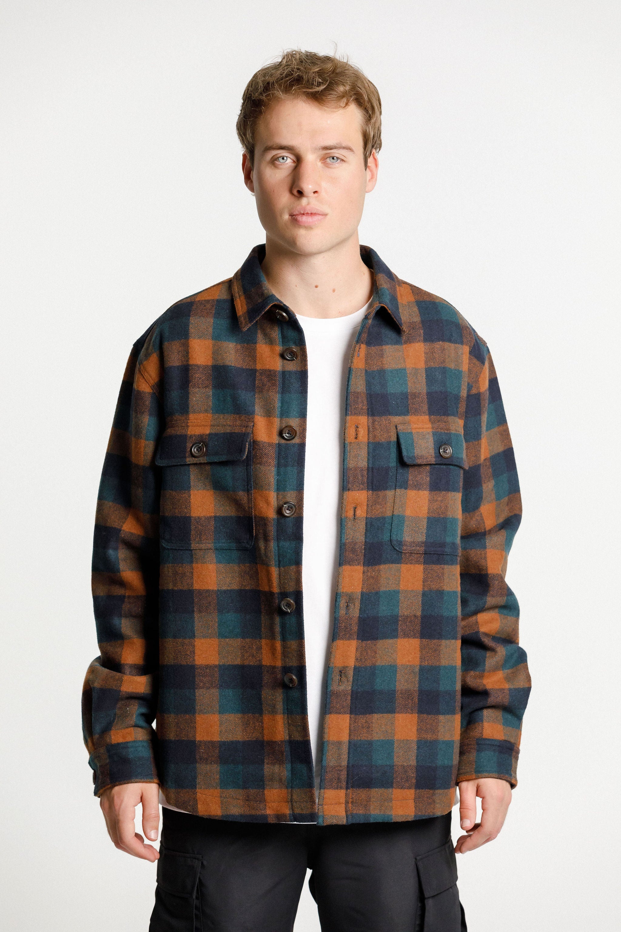 Lumber Jacket - Chocolate Plaid