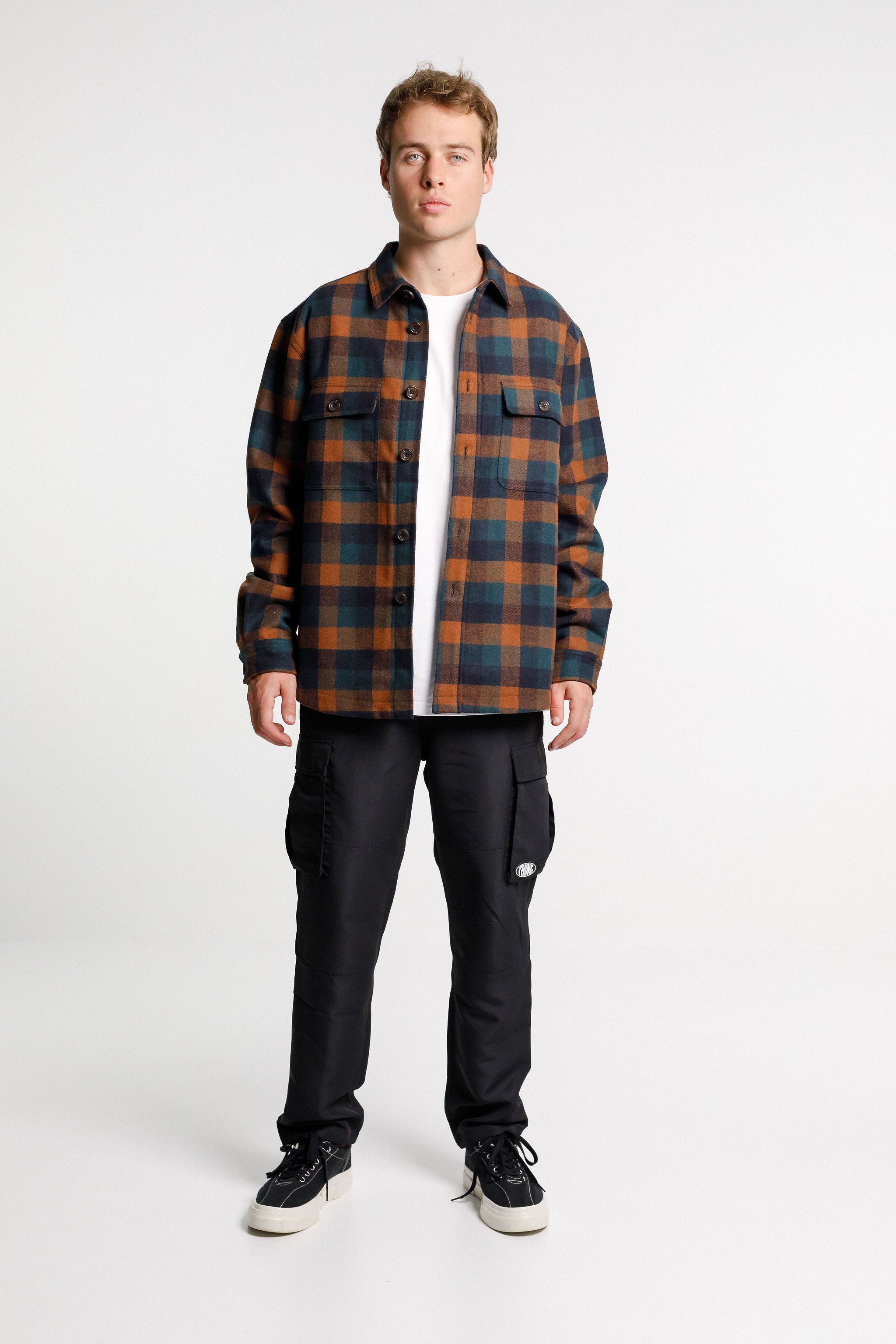 Lumber Jacket - Chocolate Plaid